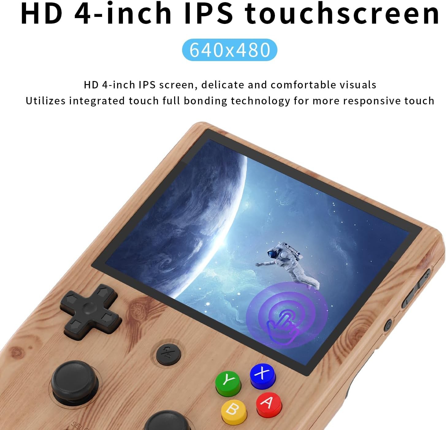 RG405V Handheld Android 12 4 IPS Touch Wood 128GB