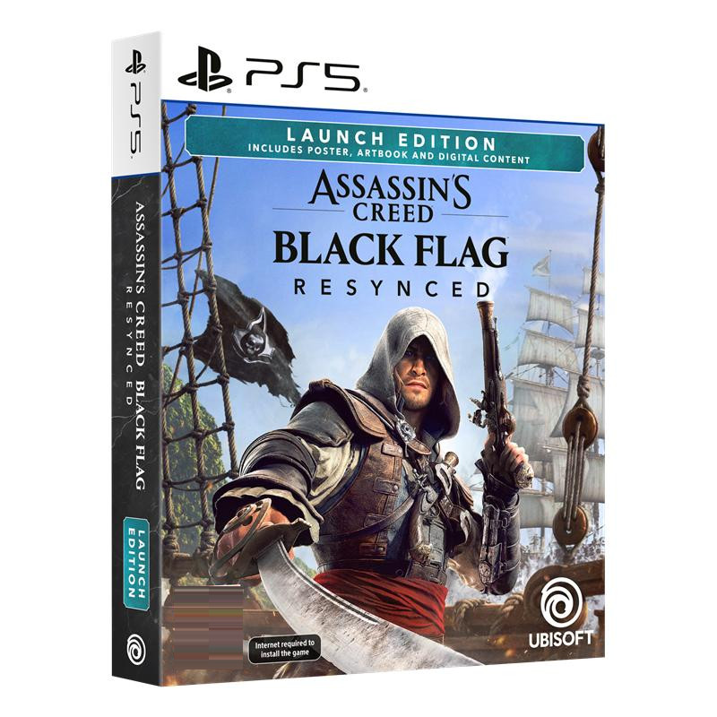 Assassin’s Creed Black Flag Resynced Exclusive Launch Edition Bunde – PS5
