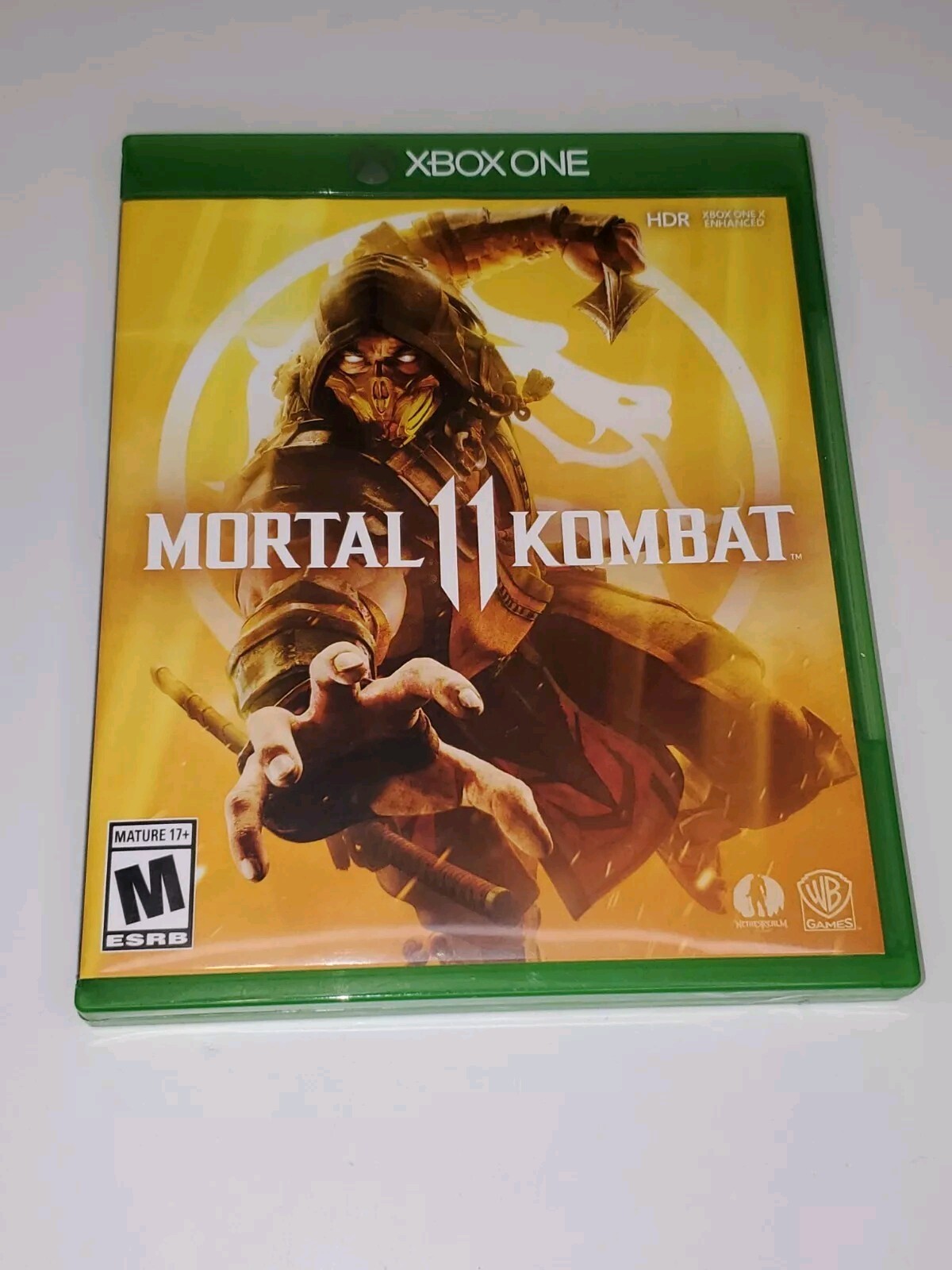 2019 MORTAL KOMBAT 11 Original Microsoft Xbox One Fighter Video Game Scorpion
