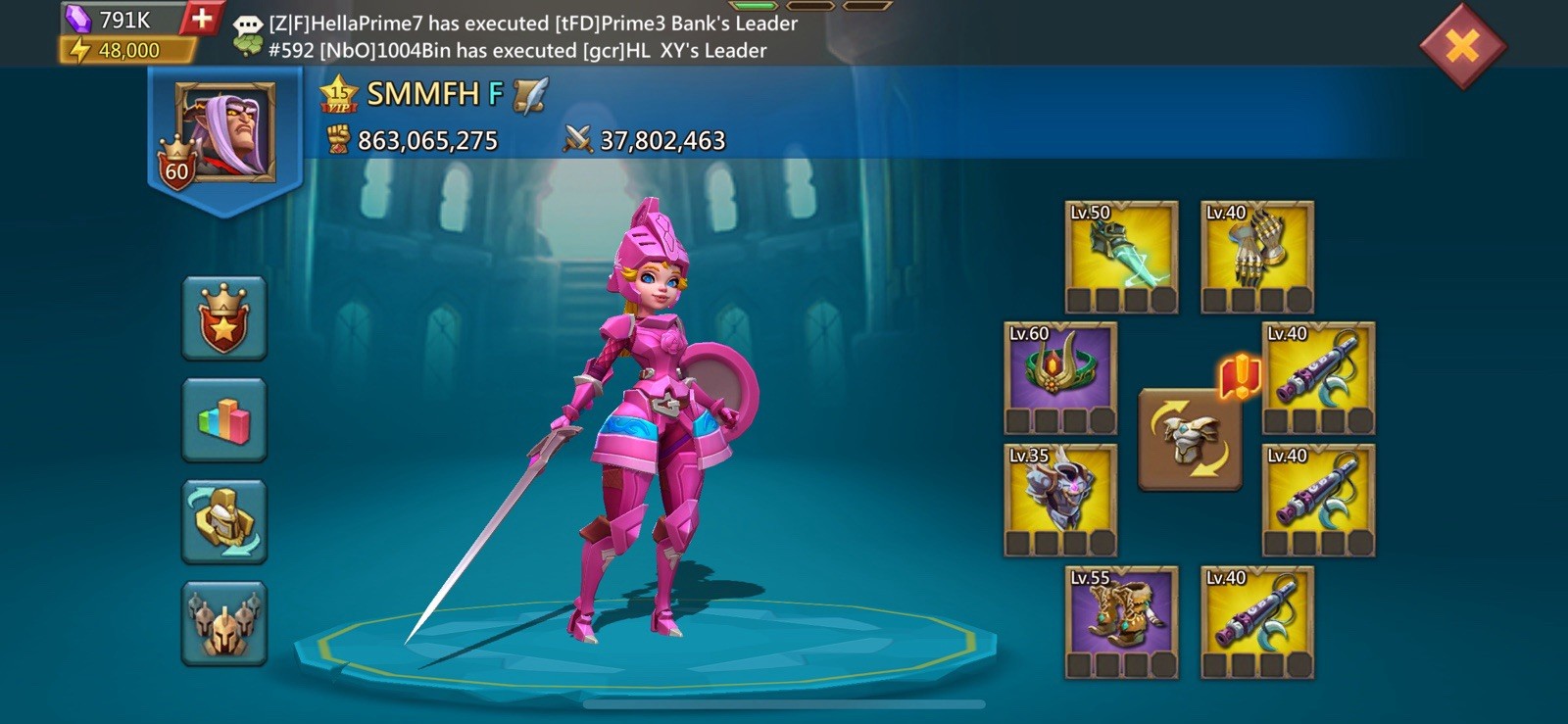 Lords Mobile Account t-5