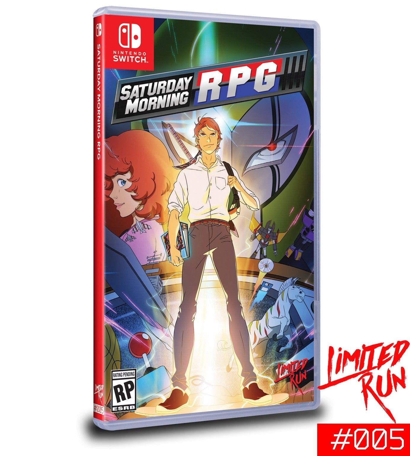 NEW / SEALED Saturday Morning RPG Nintendo Switch Limited Run Games LRG #005