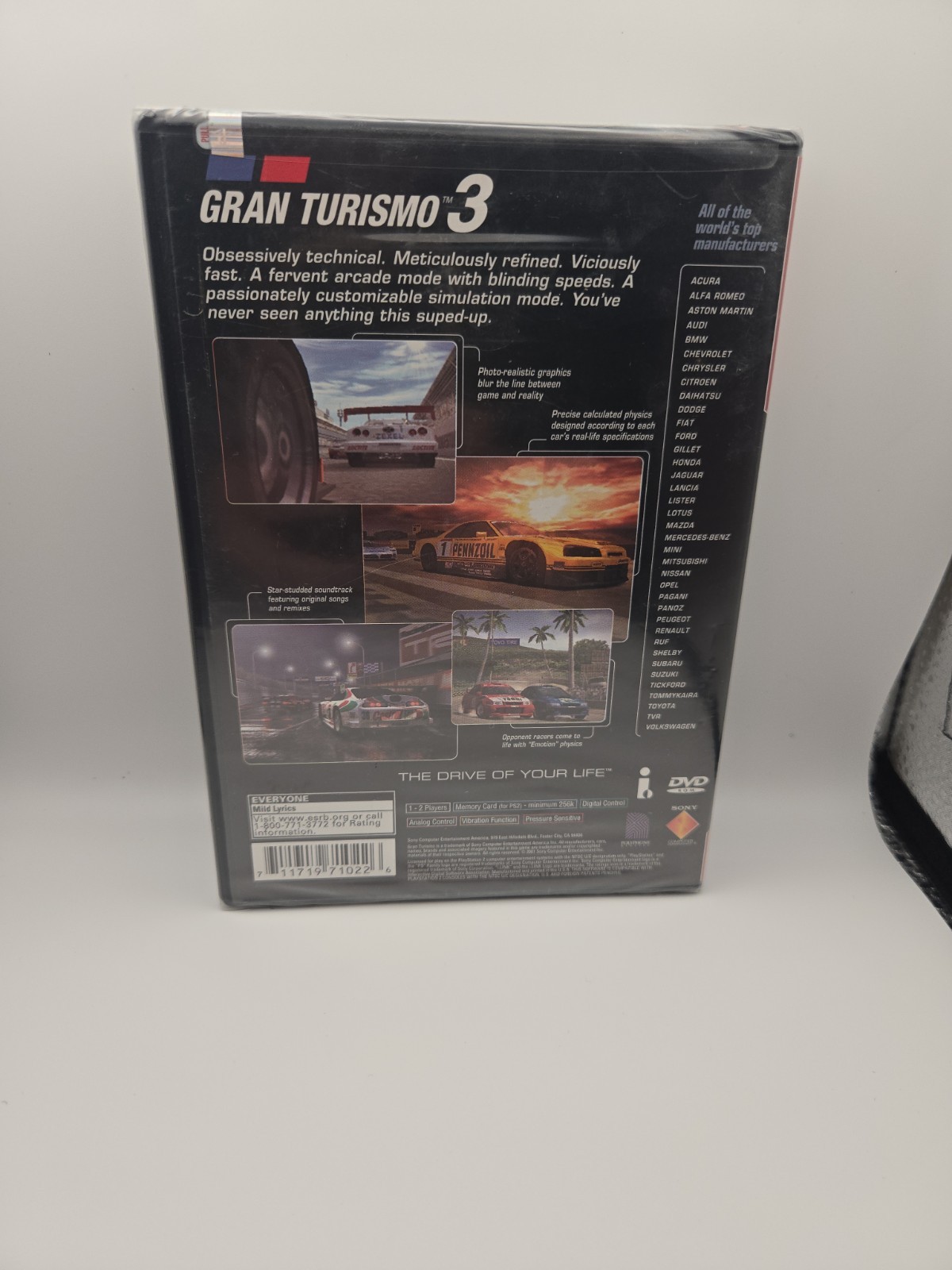 Gran Turismo 3 A-spec Video Game (Sony PlayStation 2, 2006) Brand New Sealed