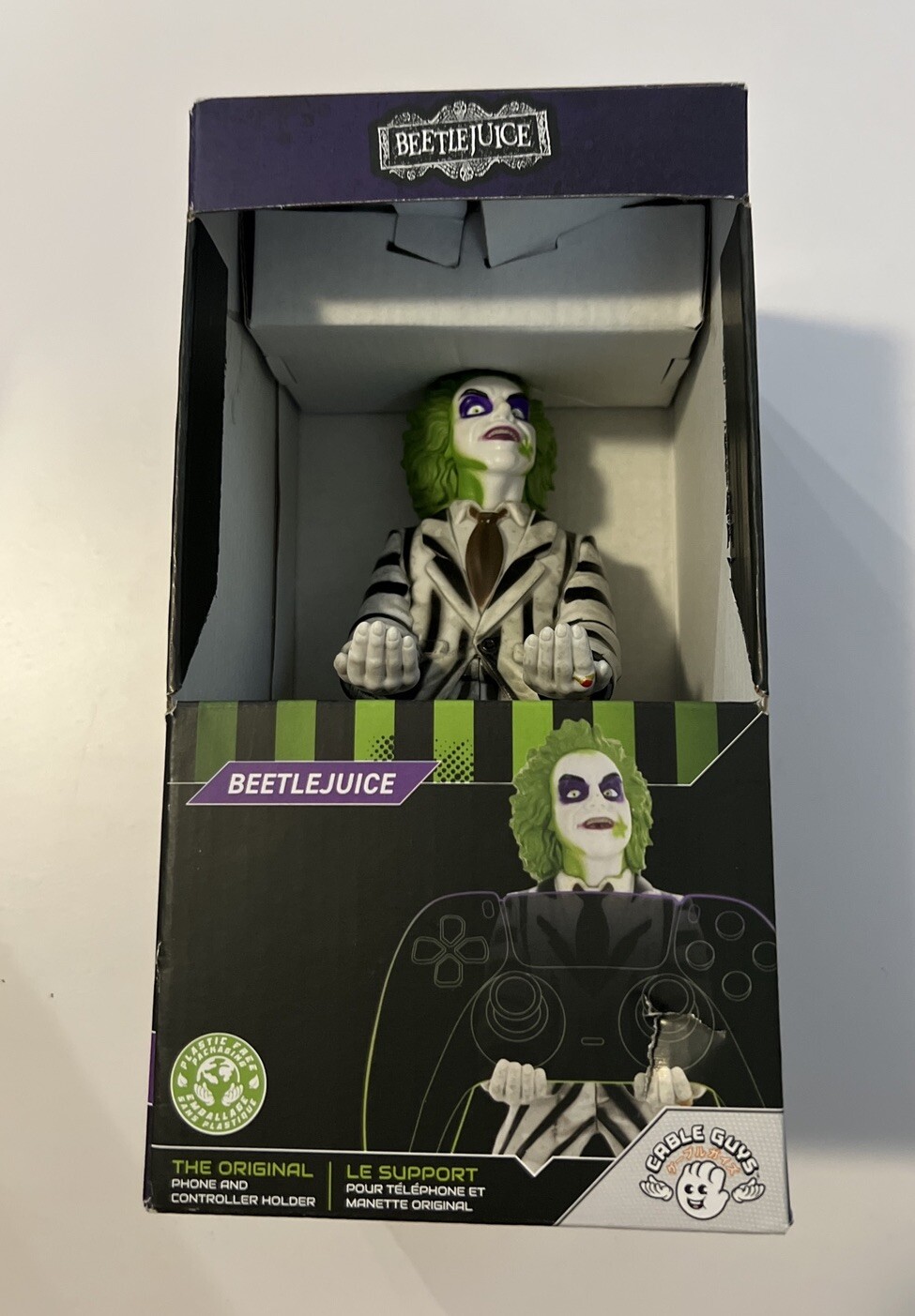 Exclusive 2024 Beetlejuice Playstation/Xbox Controller, Phone Holder. IN HAND