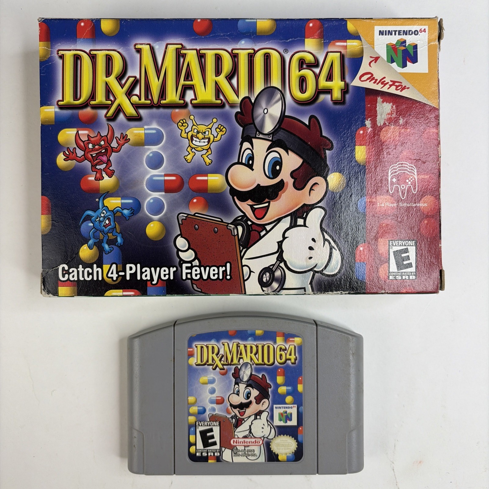 Dr Mario (Nintendo 64 N64) in Original Box Authentic