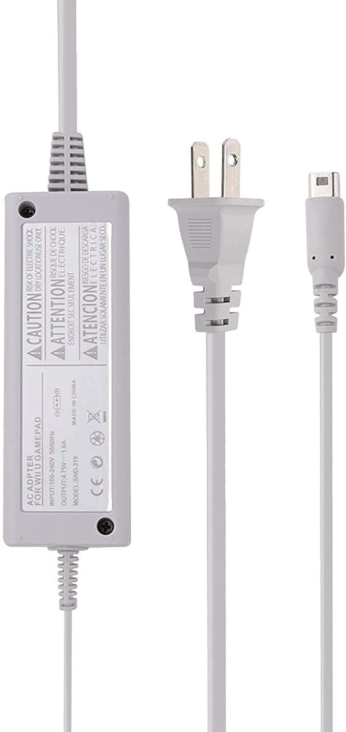 Lot of 2 Power supply for Nintendo WII U Gamepad and Wii U Console AC Adapter