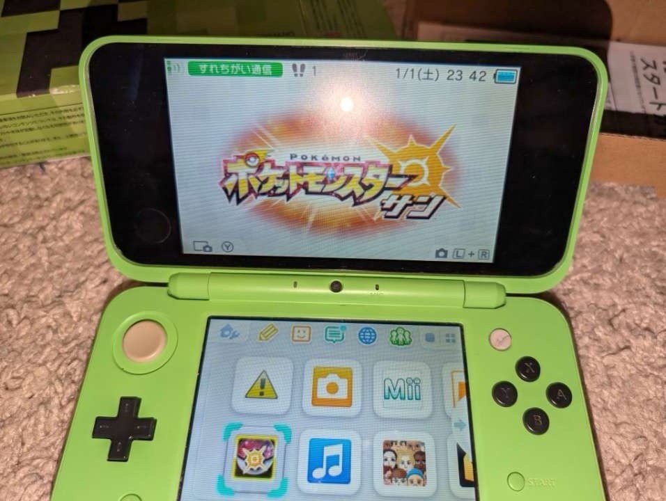New Nintendo 2ds LL Minecraft Edition Tested Working Read Description