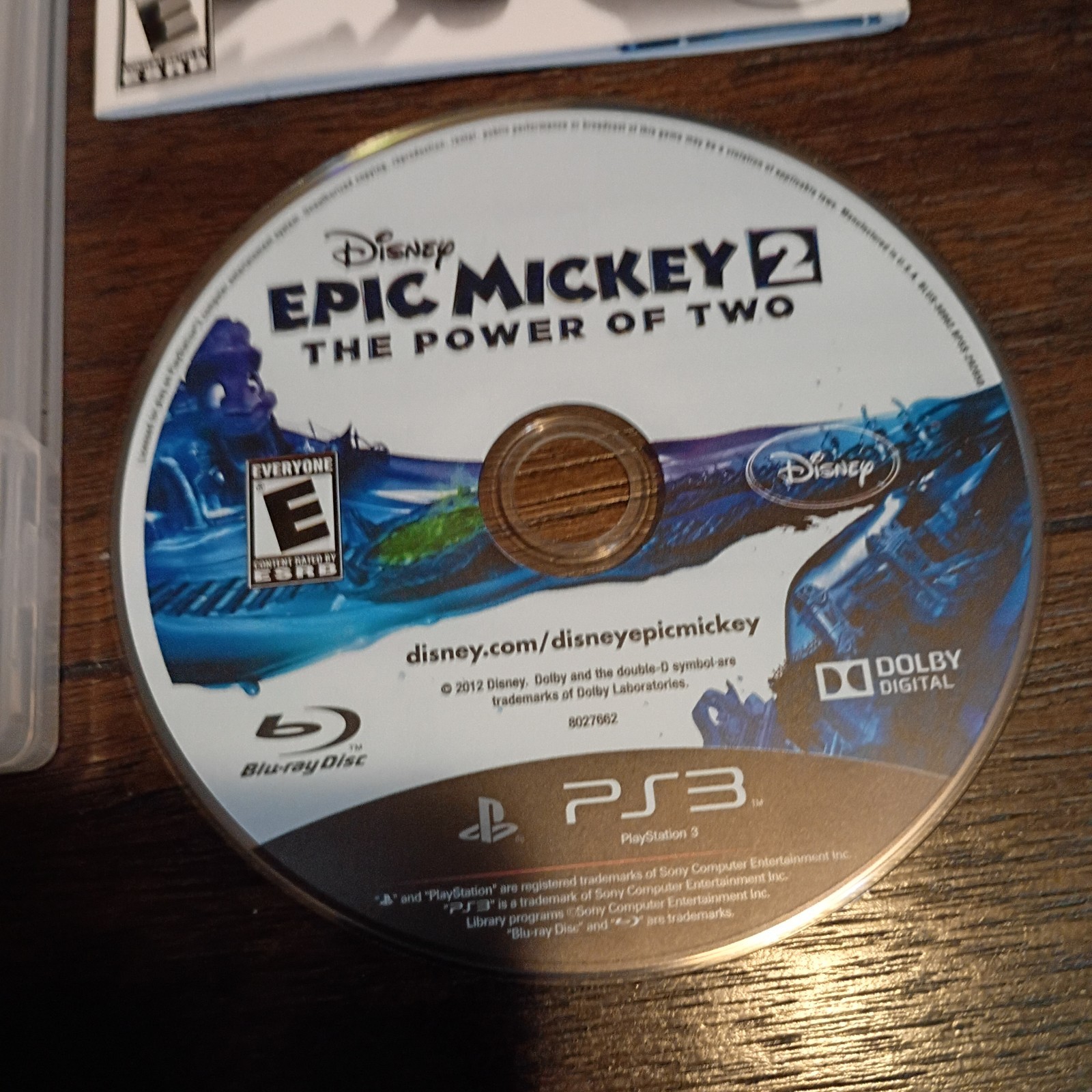 Epic Mickey 2: The Power of Two – Sony PlayStation 3 cib