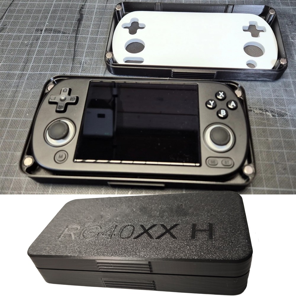 Retro Handheld Game Console Storage Case For Anbernic RG40XX H Protective Cover