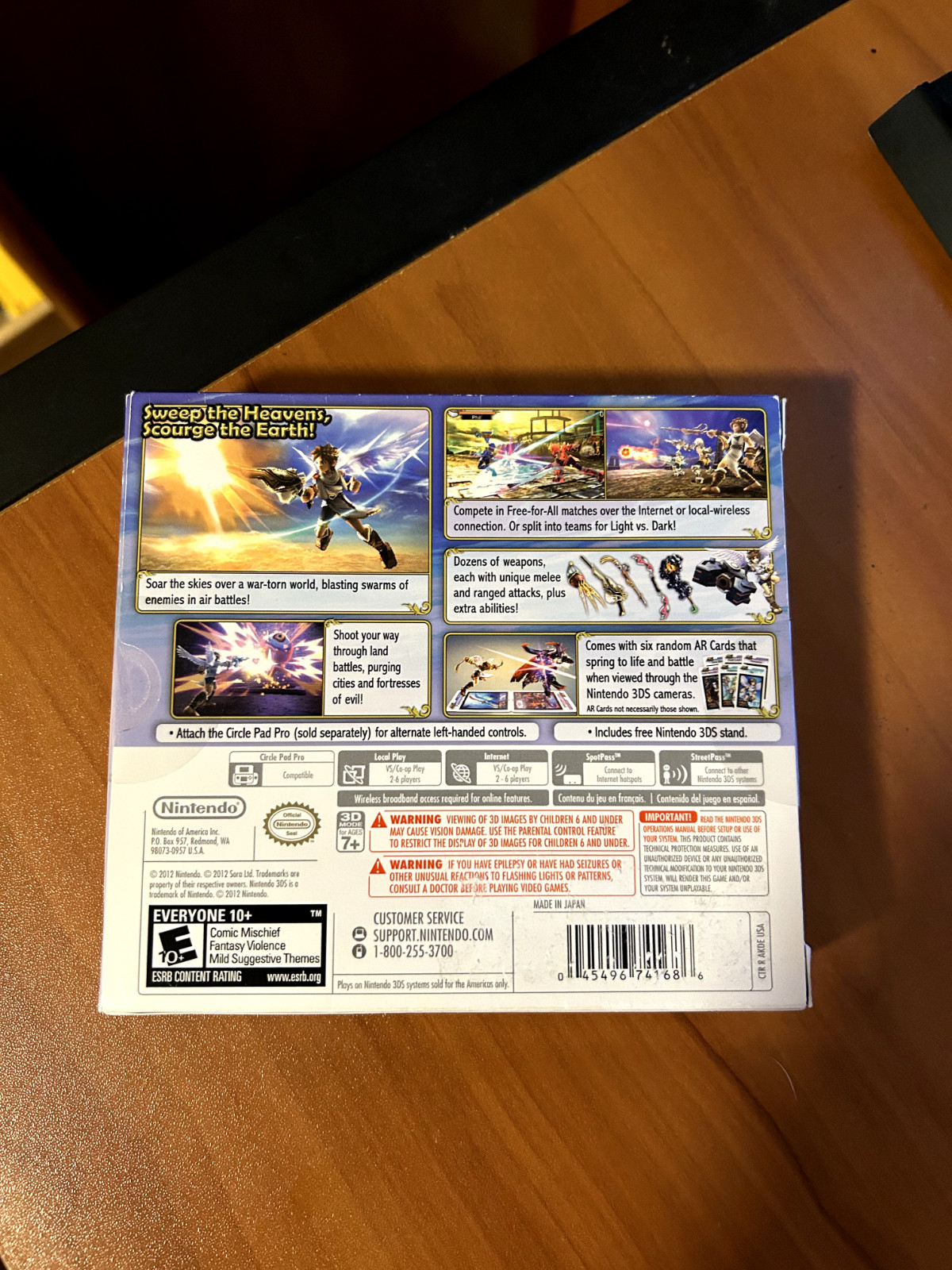 Kid Icarus Uprising (Nintendo 3DS, US Version) – Brand New & Factory Sealed
