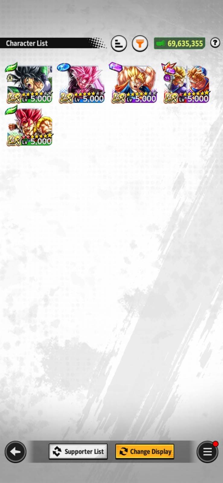Dragon Ball Legends Account / Good units