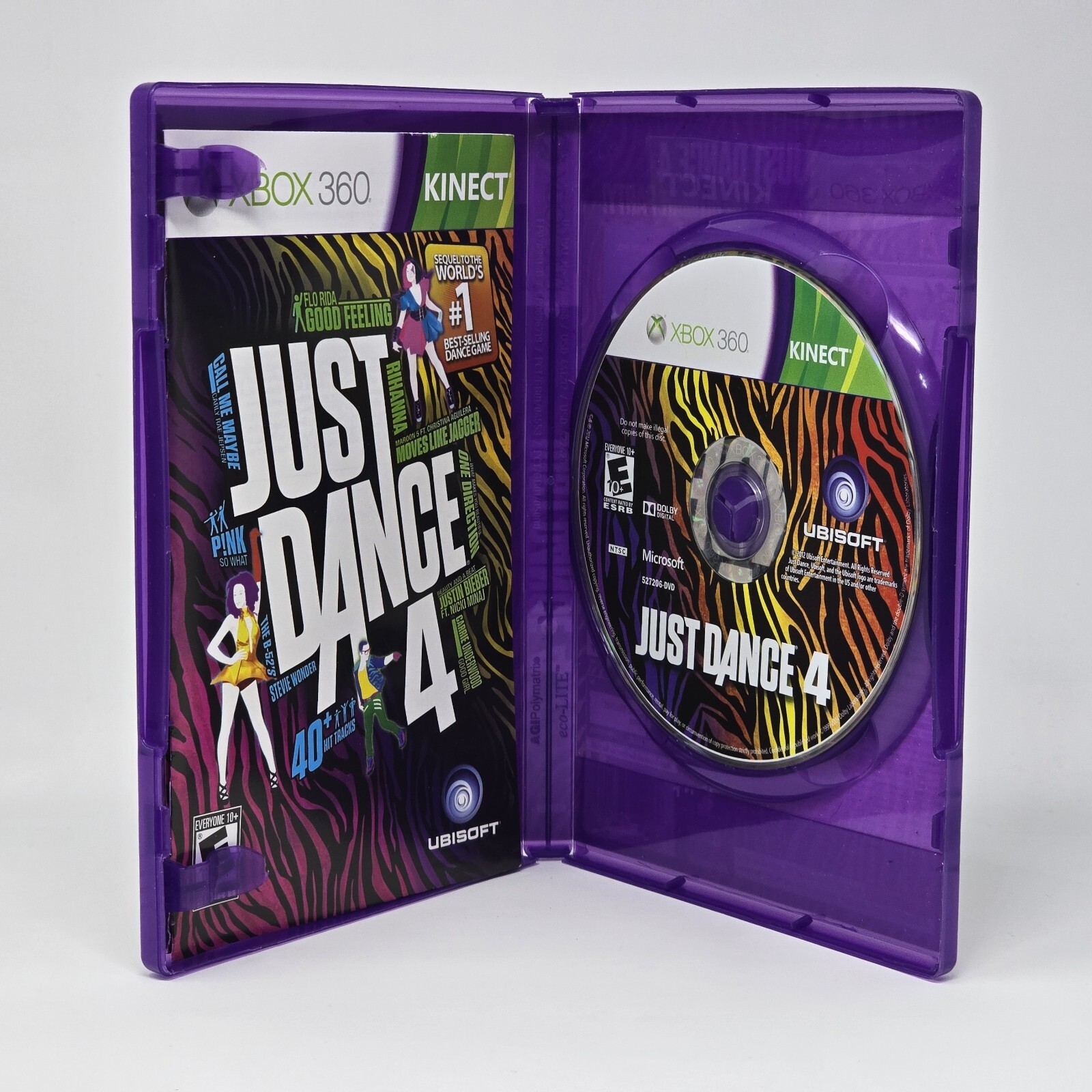 Just Dance 4 (Xbox 360) CIB COMPLETE & TESTED