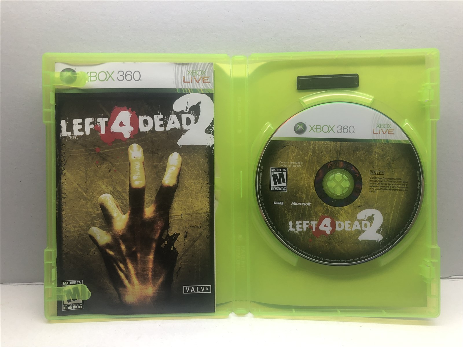 Left 4 Dead 2 (Xbox 360) Zombies – Complete Tested Working – Free Ship
