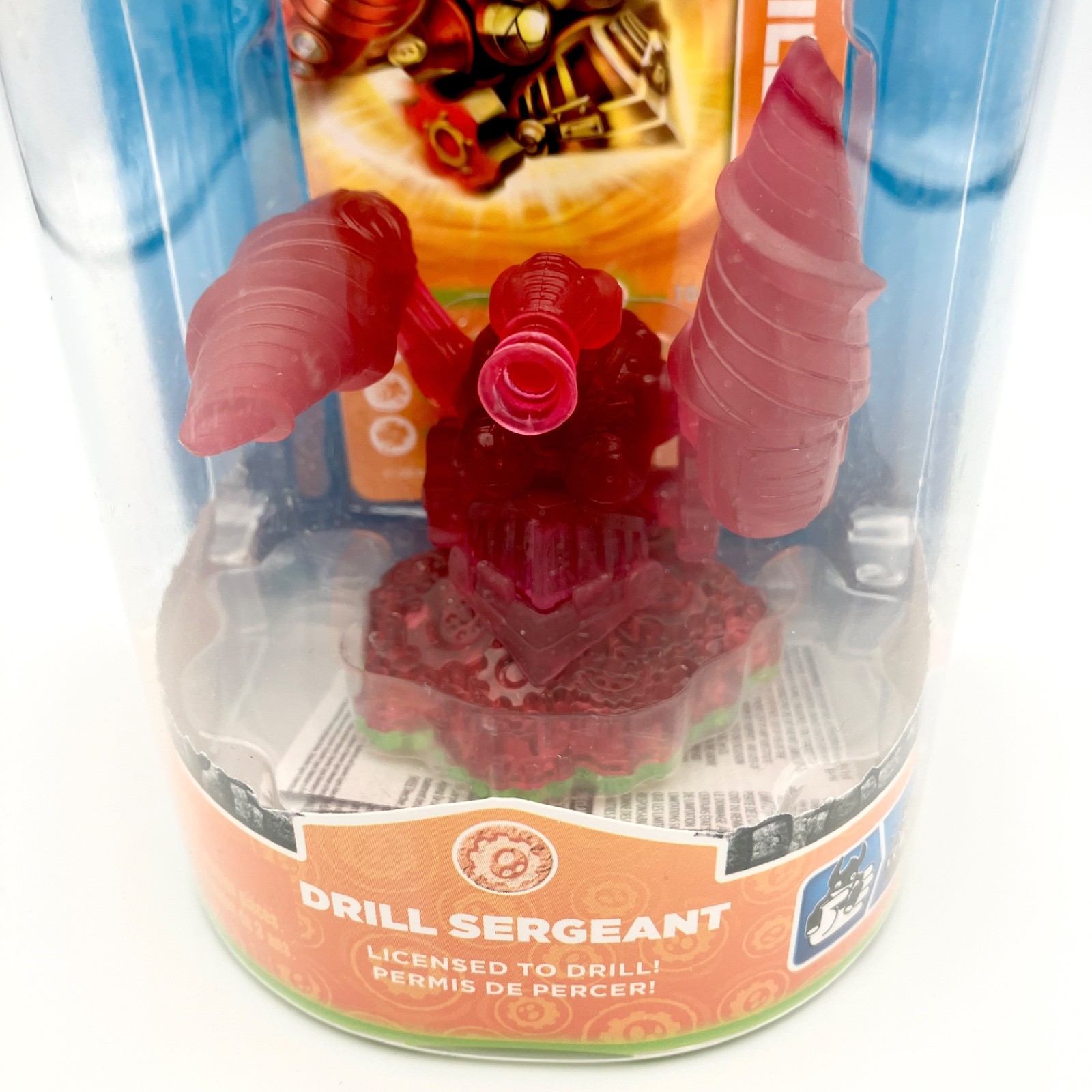 Skylanders Spyros Adventure Red Drill Sergeant Figure Walmart Variant NEW SEALED