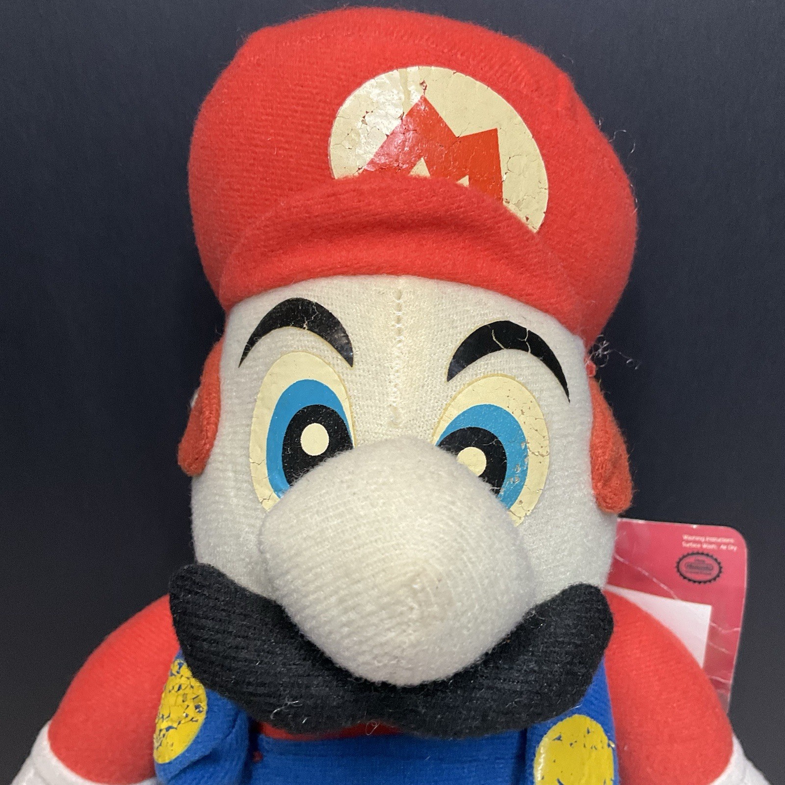 Vintage Kellytoy Nintendo Super Mario Bros. Super Mario Stuffed Plush Doll 11″