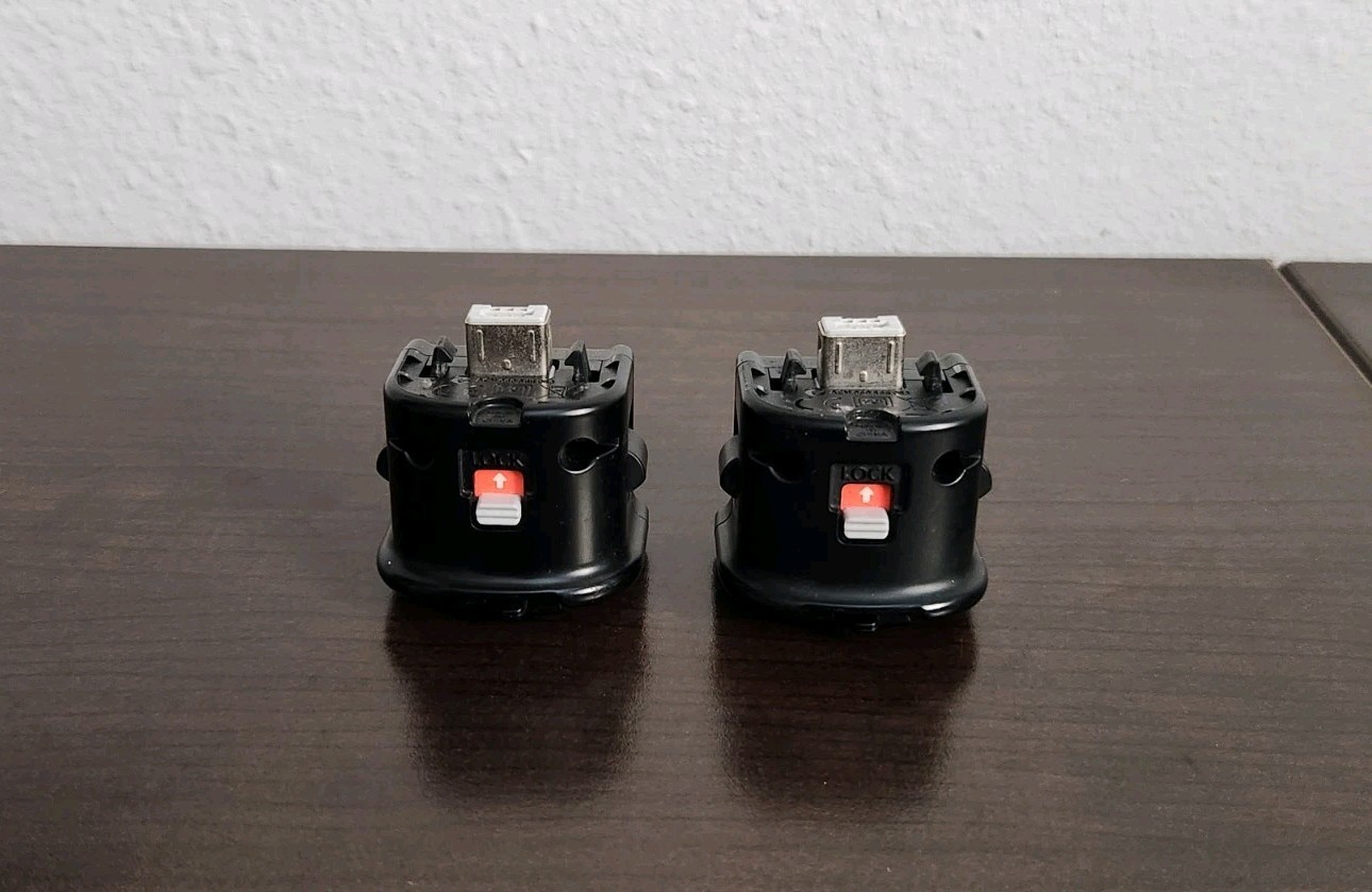 Lot Of 2 Official Genuine Nintendo Wii Motion Plus Adapter OEM Sports Resort
