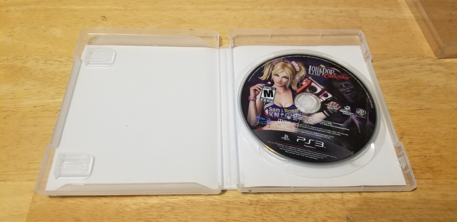 Lollipop Chainsaw (Sony PlayStation 3, 2012) PS3 Complete CIB w protector