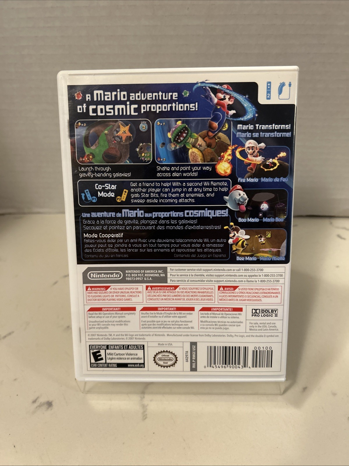 Super Mario Galaxy (Nintendo Wii, 2007)