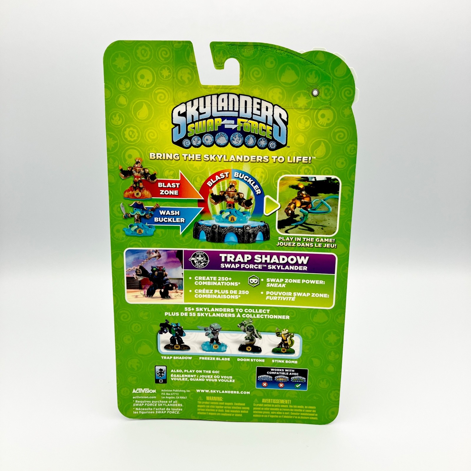 Skylanders Swap Force Trap Shadow Figure Character NIB Activision NEW SEALED