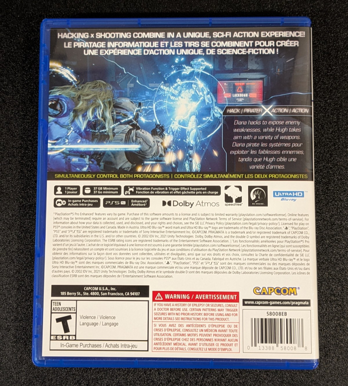 Pragmata PS5 PlayStation 5 Complete CIB Tested Working Very Good Condition