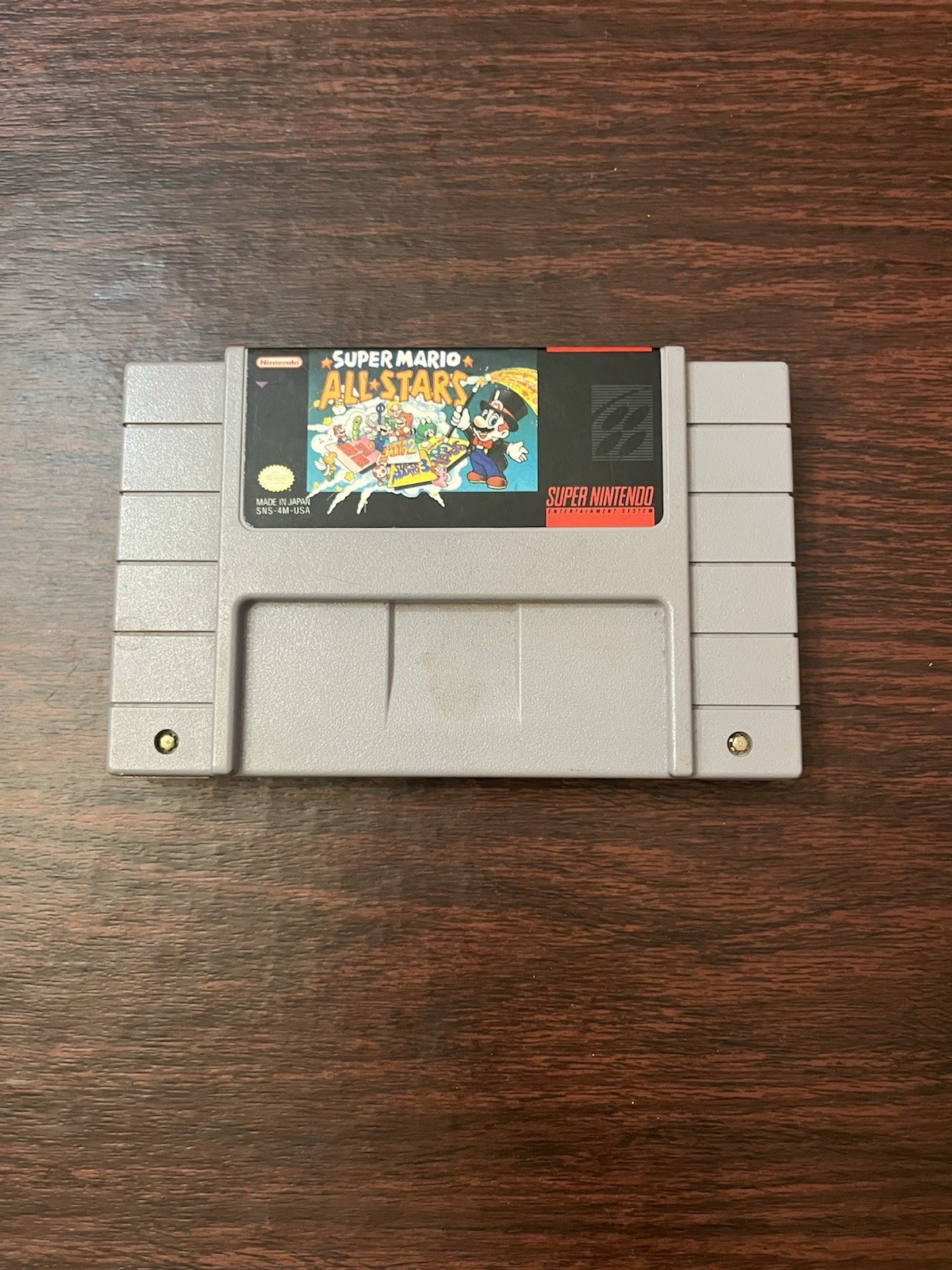 Super Mario All-Stars SNES Super Nintendo Cartridge Tested Working Fast Shipping