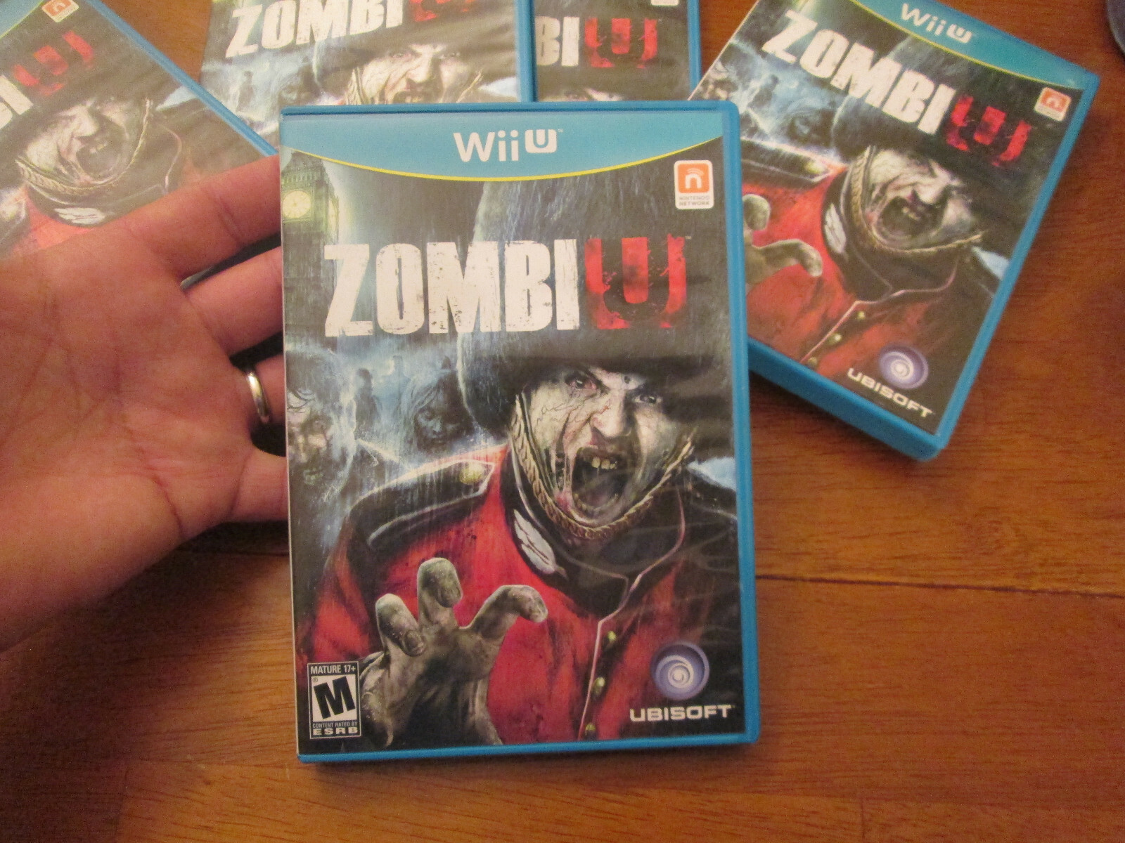 ZombiU Nintendo Wii U COMPLETE WORKS PERFECTLY EXCELLENT HORROR US