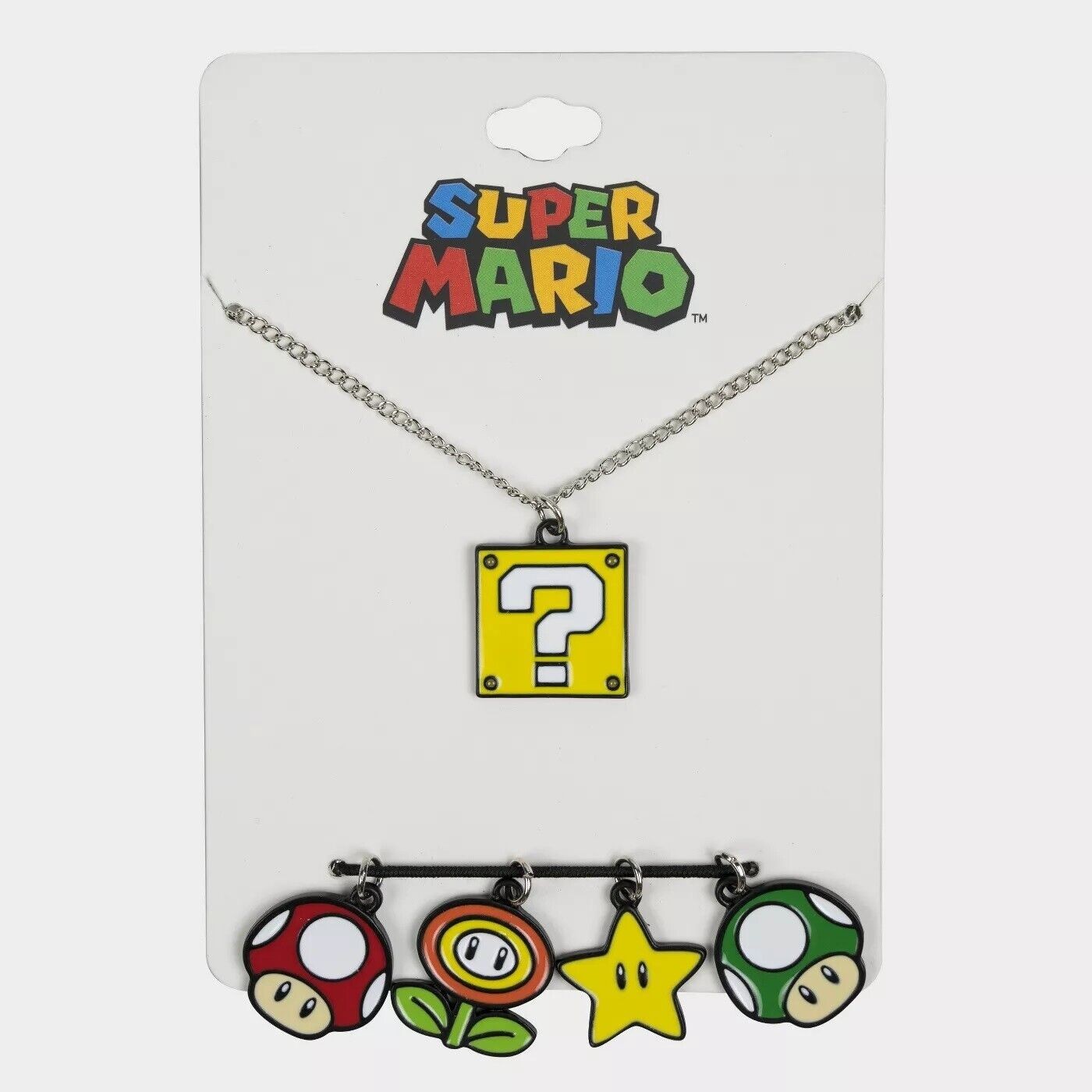 Nintendo Multicharm Necklace Set – Super Mario (Bioworld)