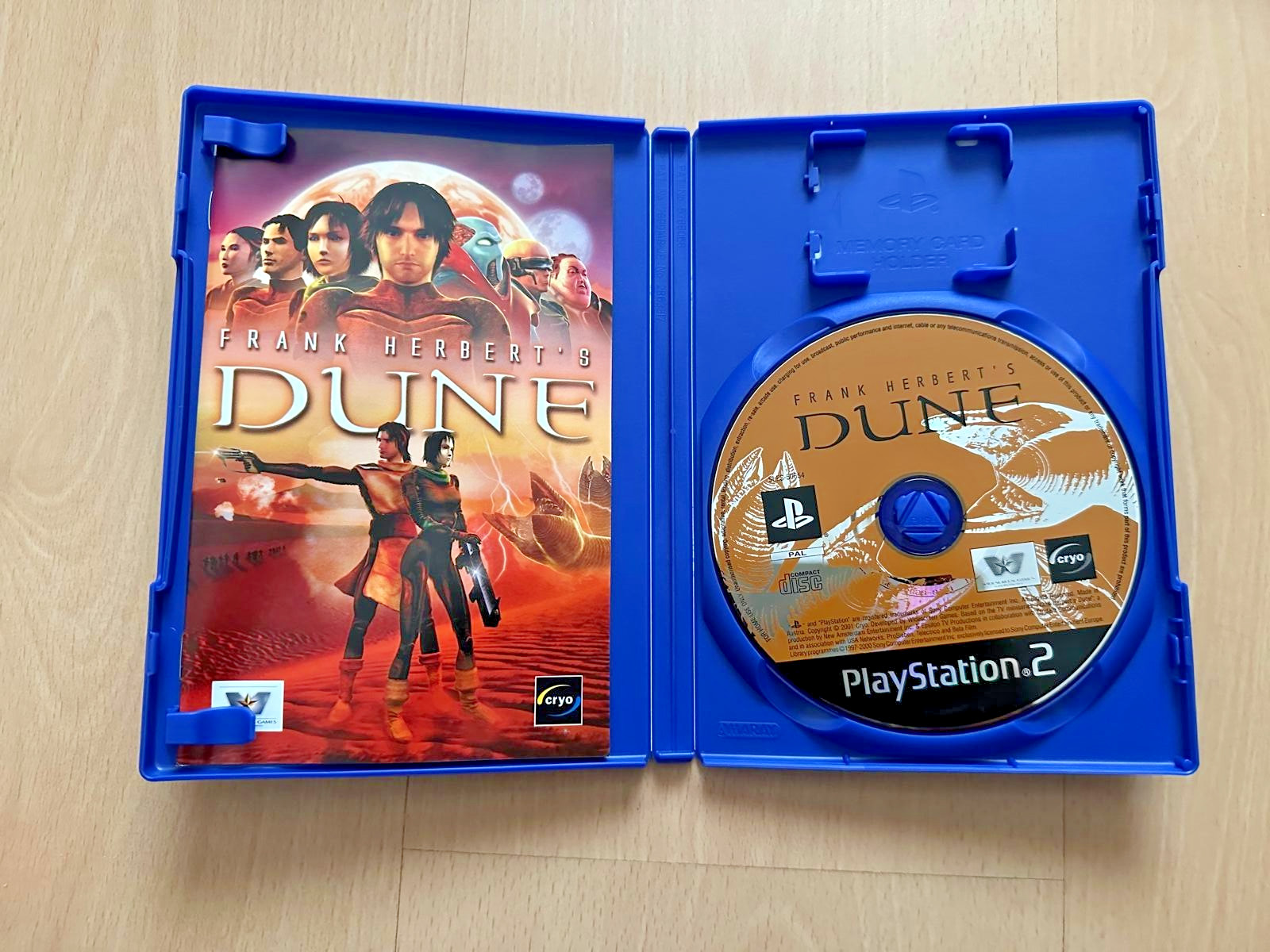 Frank Herbert’s DUNE Sony Playstation 2 PS2 PAL ENGLISH CIB
