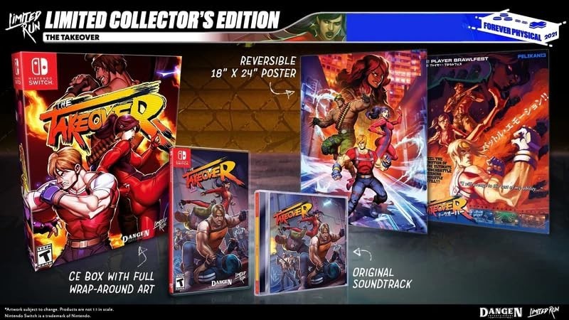 Limited Run #110: The Takeover Collectors Edition – For Nintendo Switch