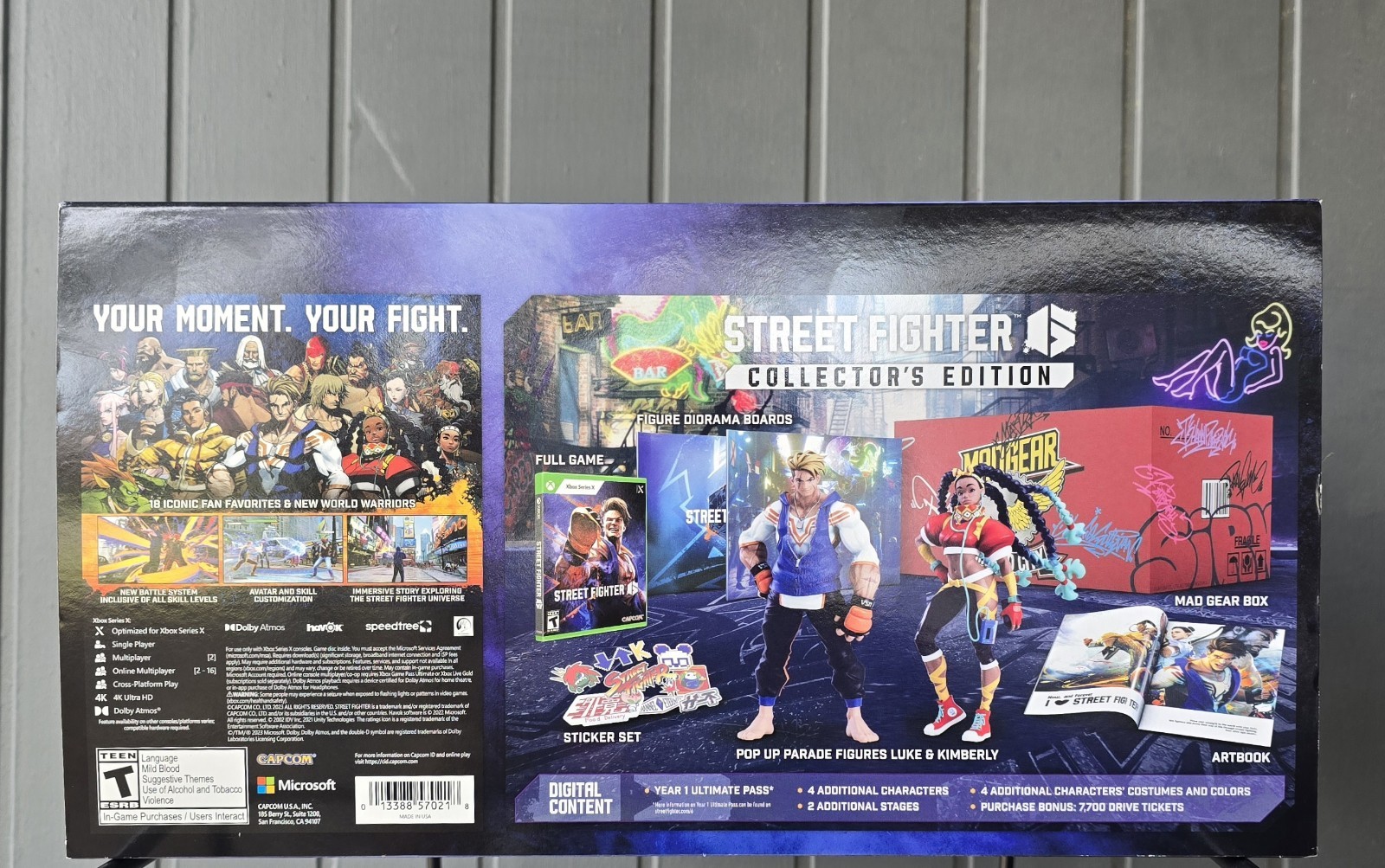 Street Fighter 6: Collector’s Edition (Microsoft Xbox Series X, 2023) BRAND NEW