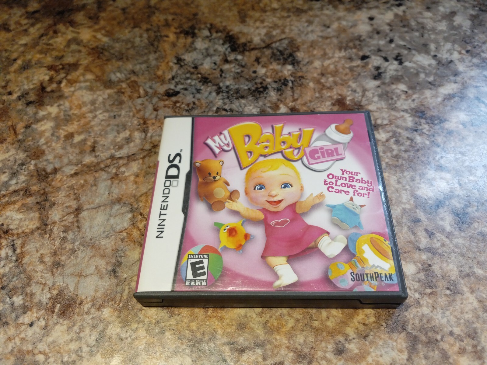 MY BABY GIRL Nintendo DS Virtual Life Simulation OEM ART AND Case NO GAME
