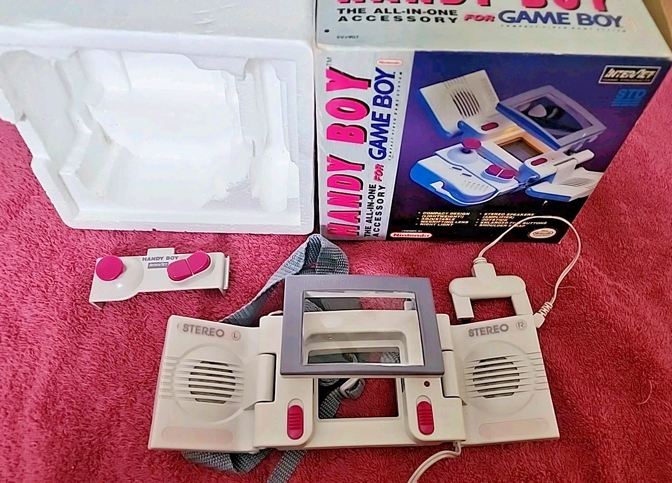 Handy Boy by STD for Original Nintendo Gameboy with original box UNTESTED!