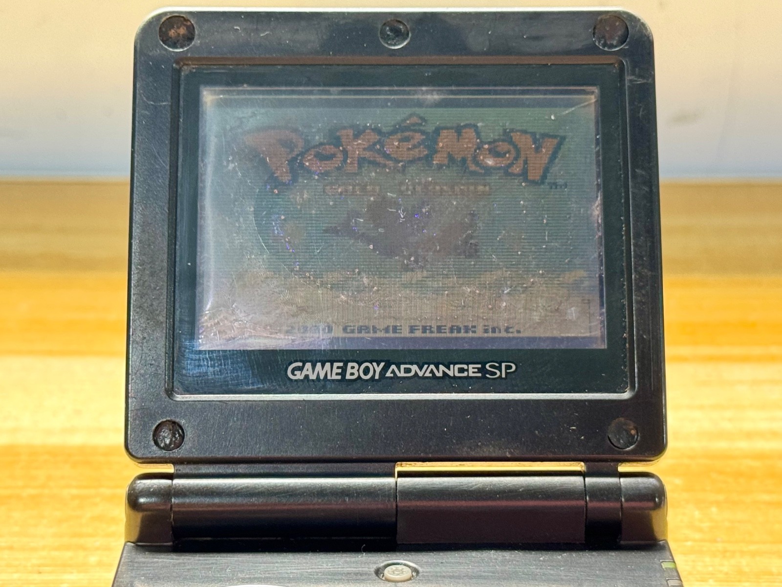 Nintendo Gameboy Advance SP AGS001 Onyx Charcoal Black Handheld System Console