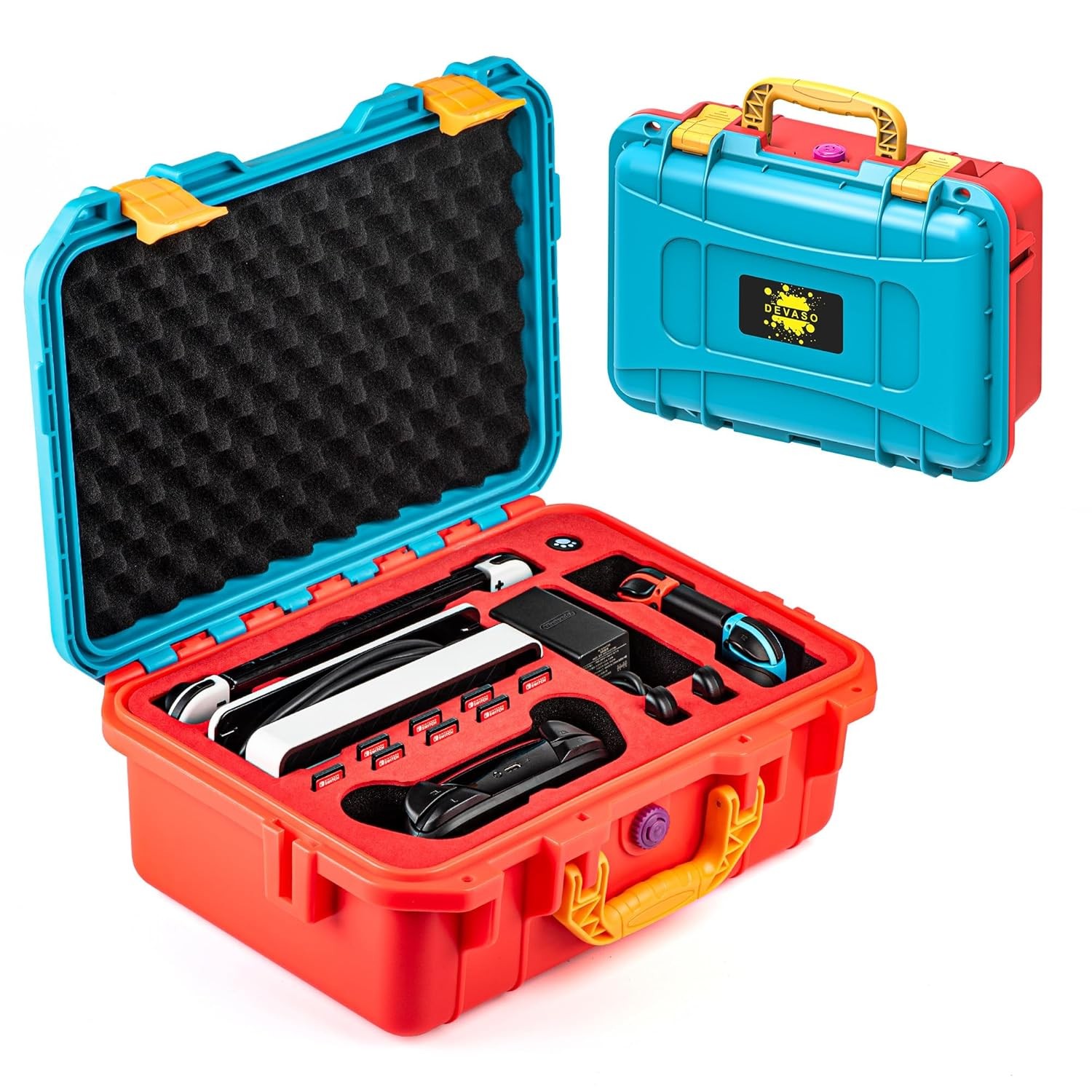 Hard Shell Travel Storage Case For Nintendo Switch OLED Console & Controller