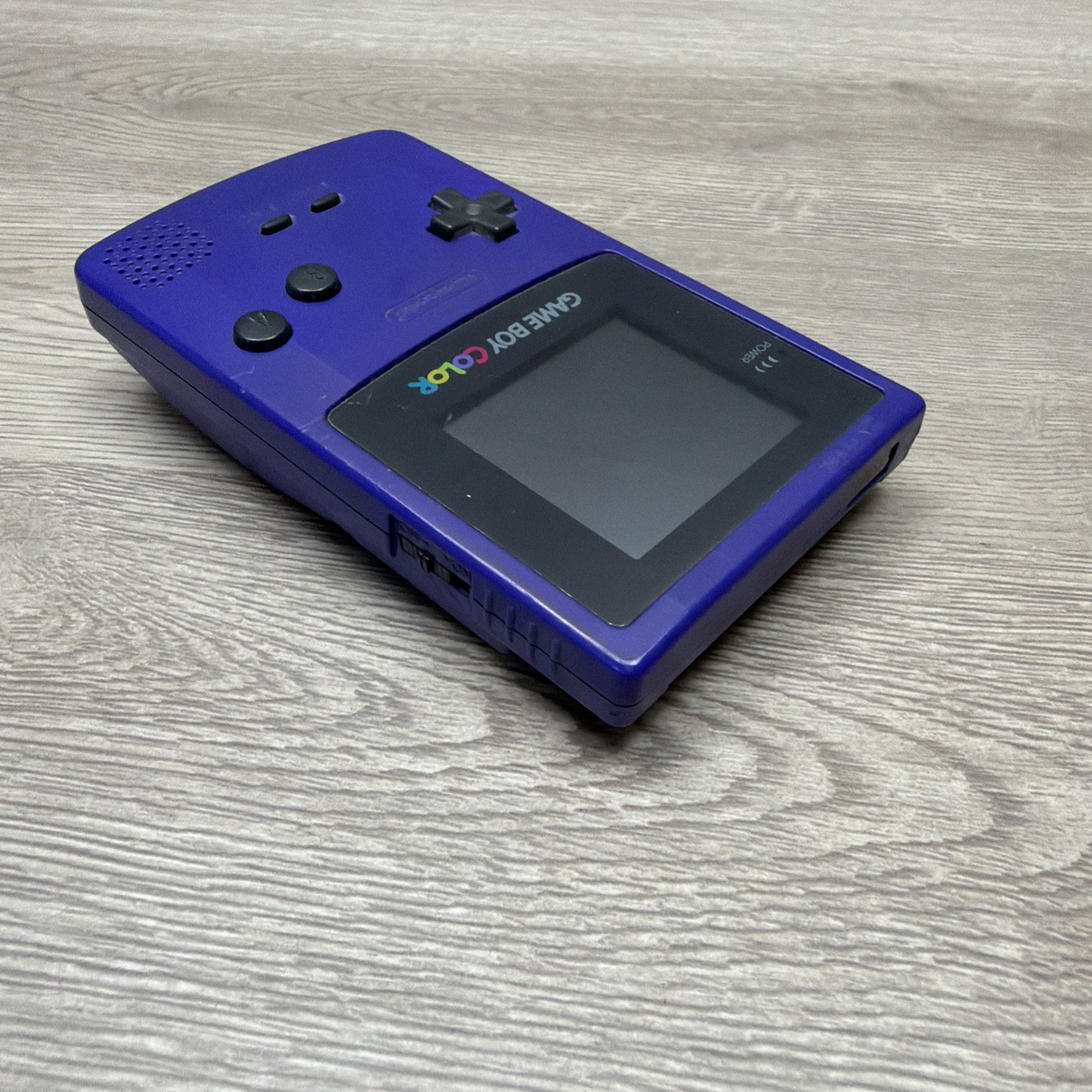 Nintendo Game Boy Blue Handheld System CGB-001 Battery Powered W/ Tetris Game