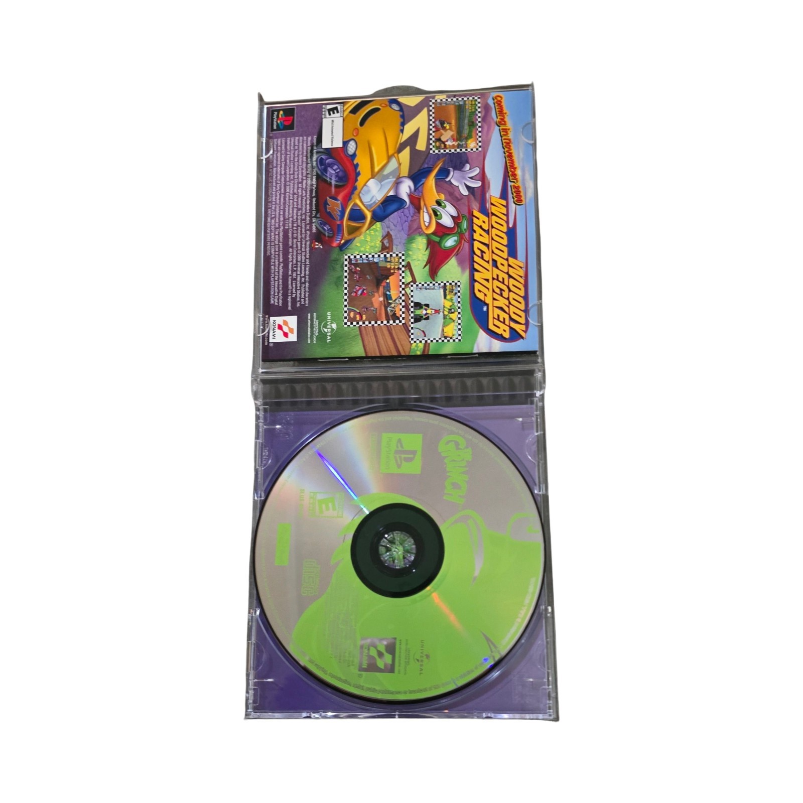 Playstation 1 PS1 ” The Grinch ” Game – US region – 2000 CIB