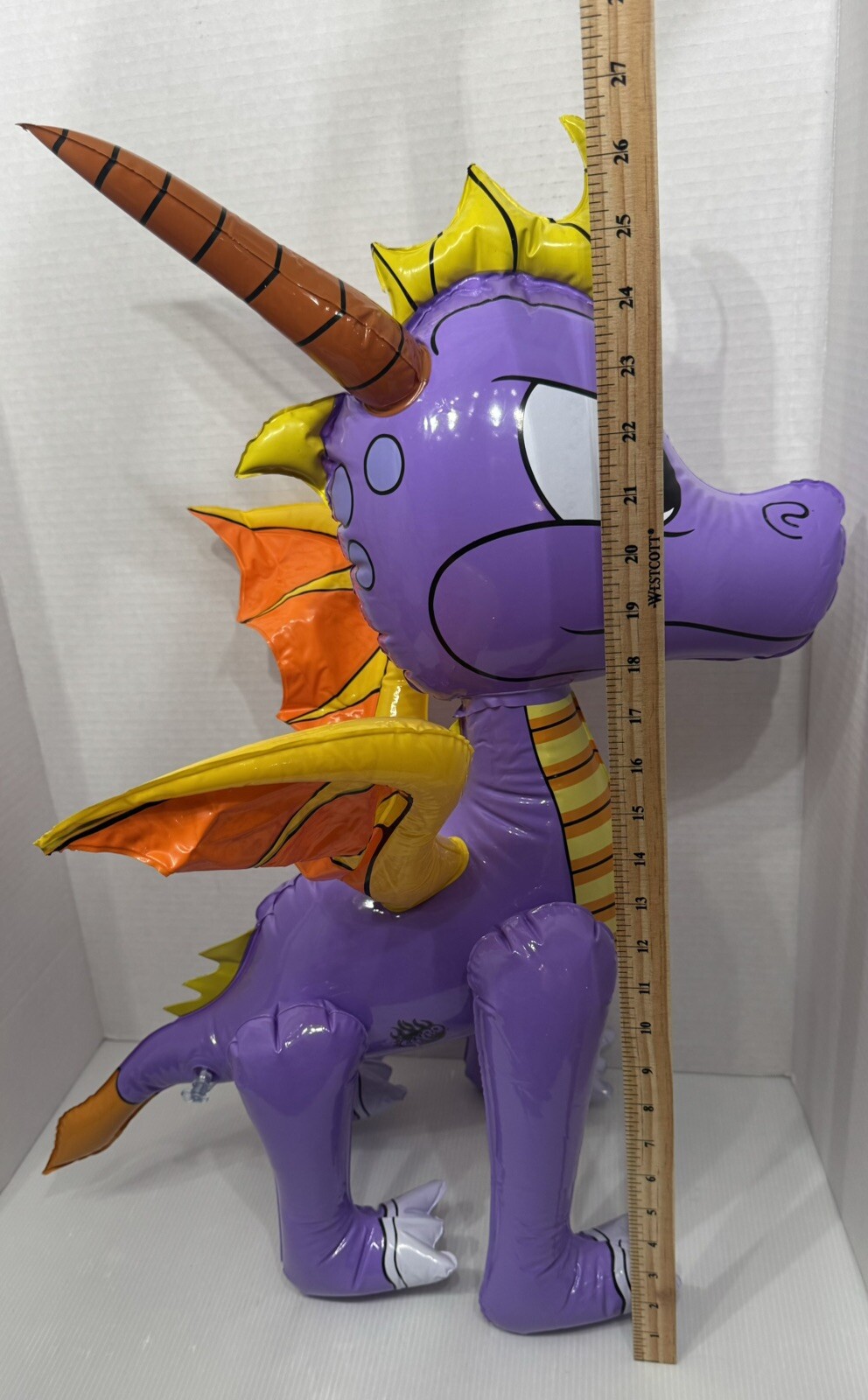 Vintage 2002 Spyro The Dragon Inflatable Blow Up PlayStation Promotional NEW