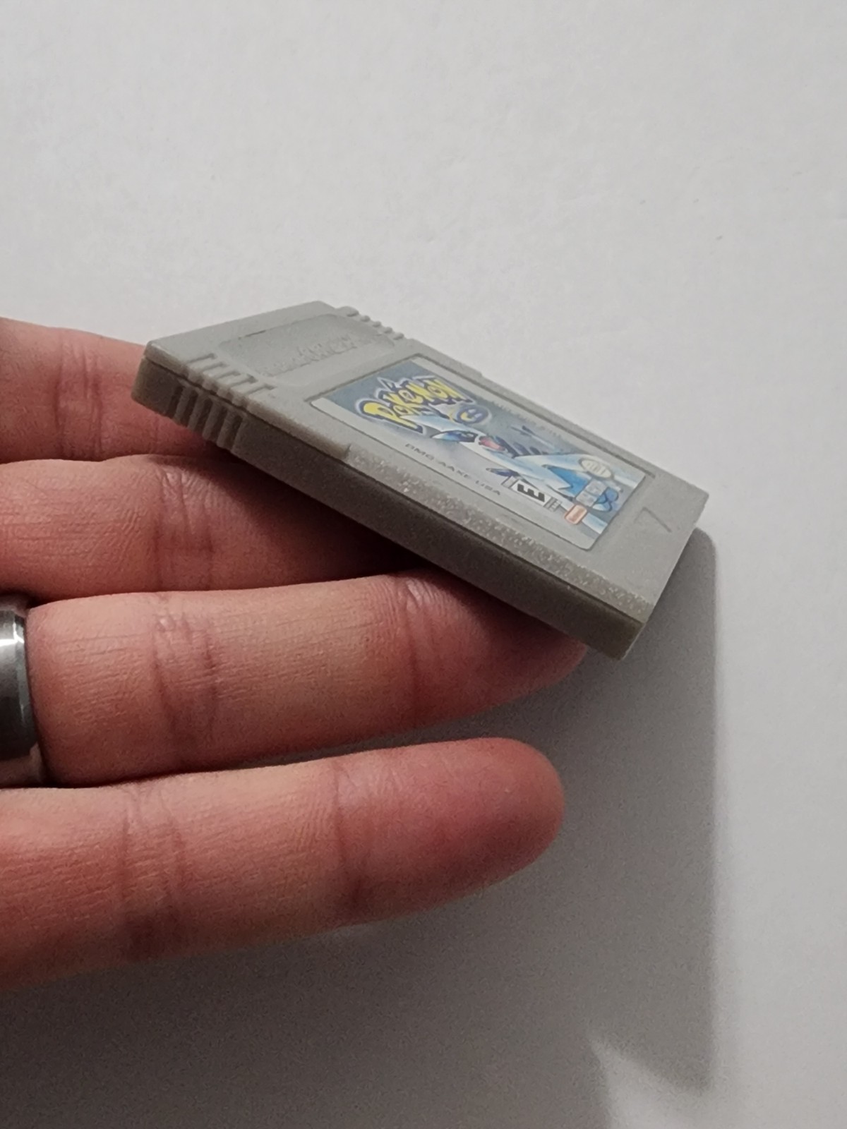 Authentic Pokemon Silver Version Game Boy Color GBC TESTED Does Not Save