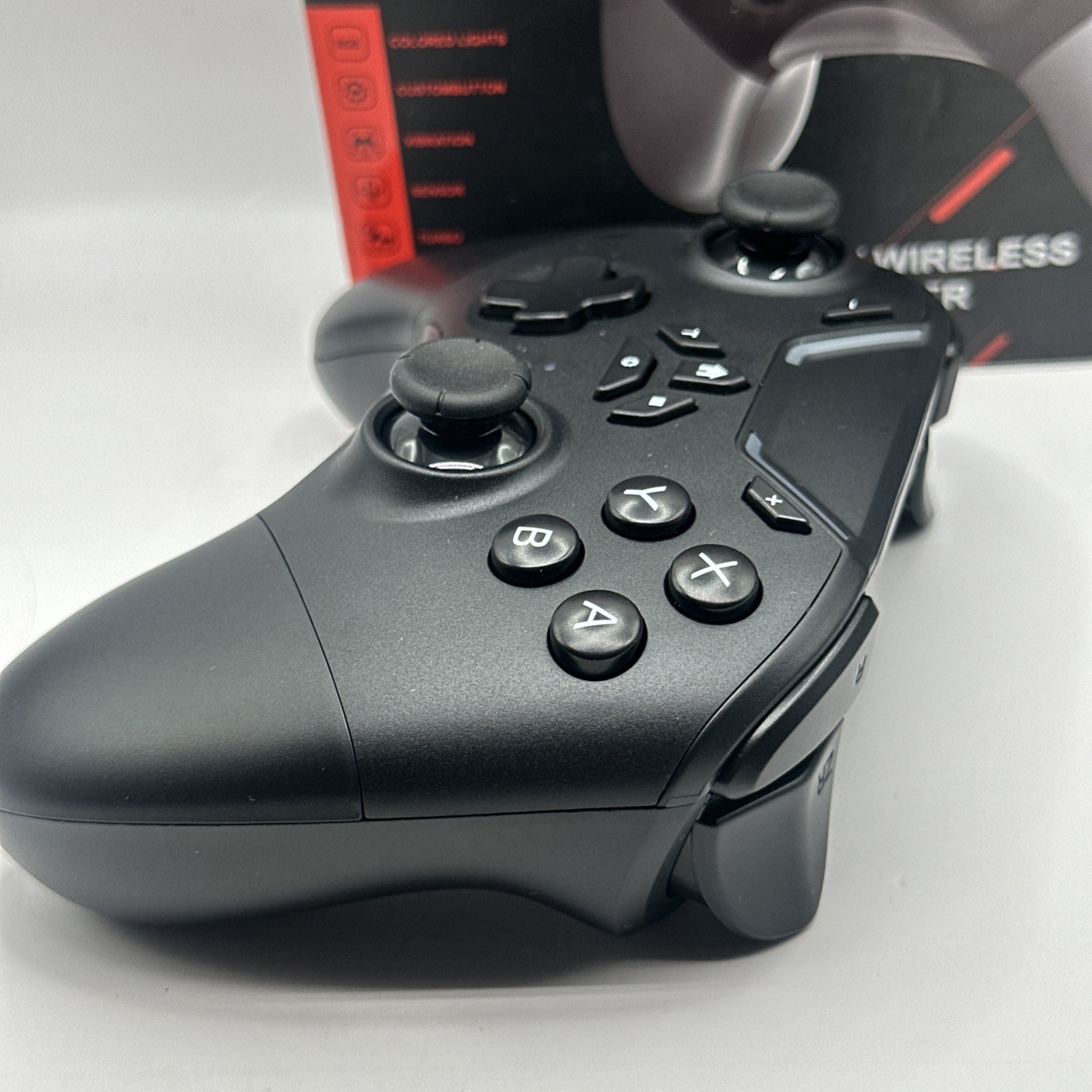 Aghi Bluetooth Controller for Switch/PC/iPhone/Android/Apple Arcade MFi Games/TV