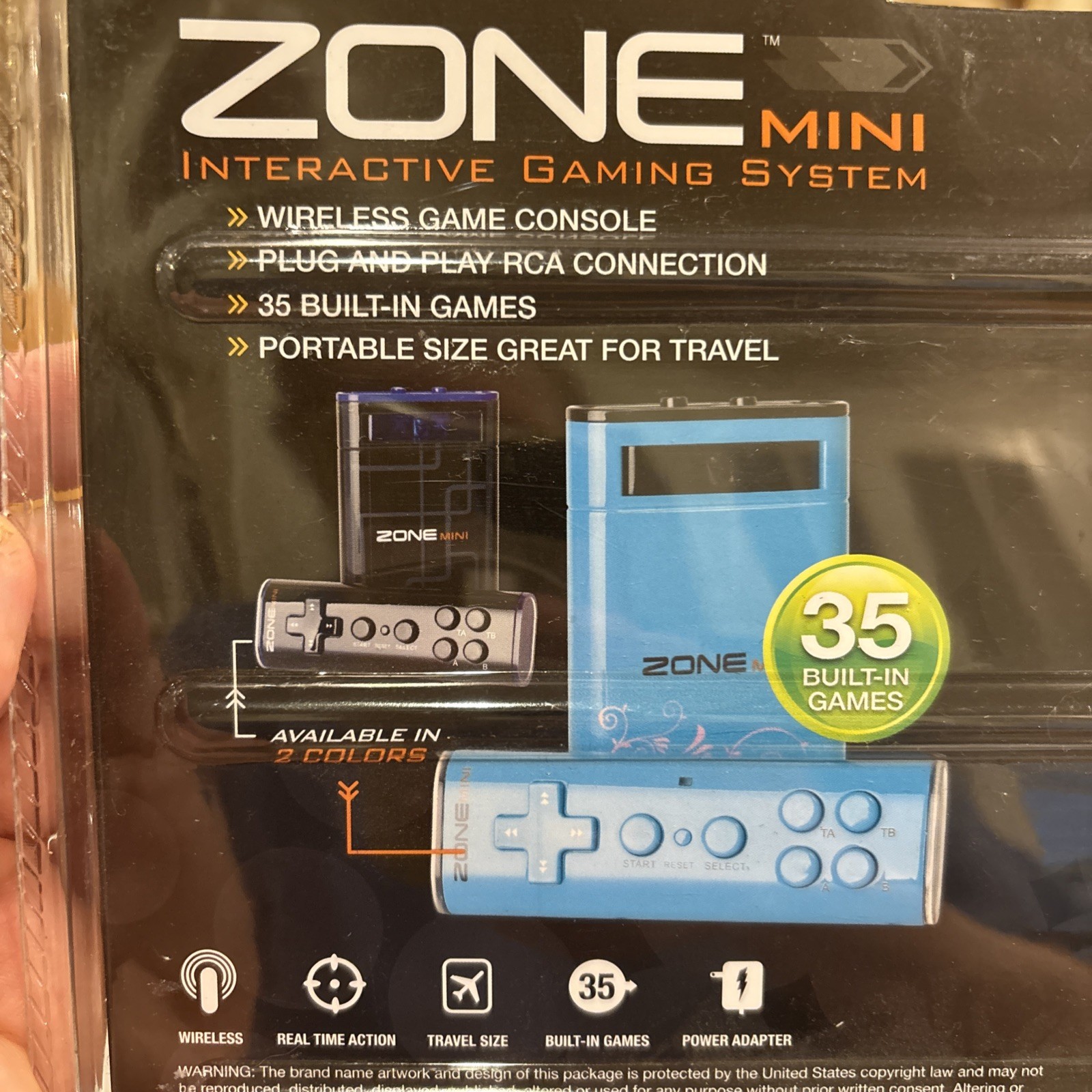 Zone Mini Interactive Gaming System 35 Games