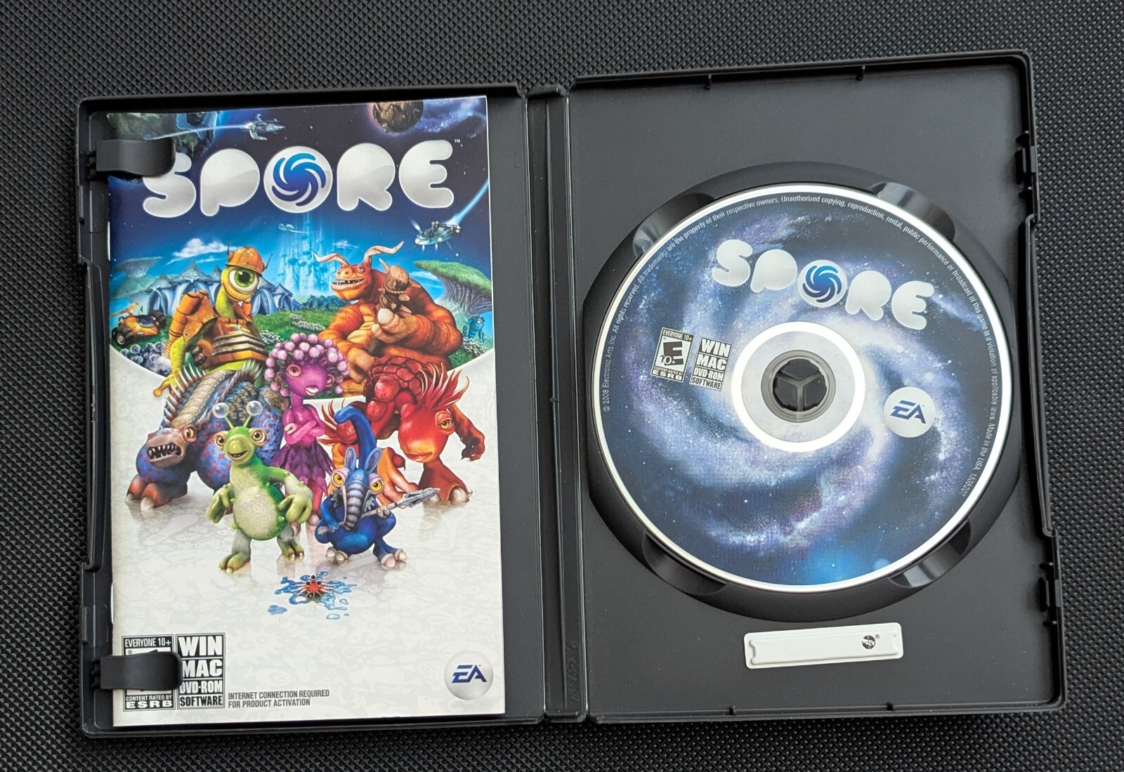 Spore (Windows/Mac, 2008) Complete w/ manual + case