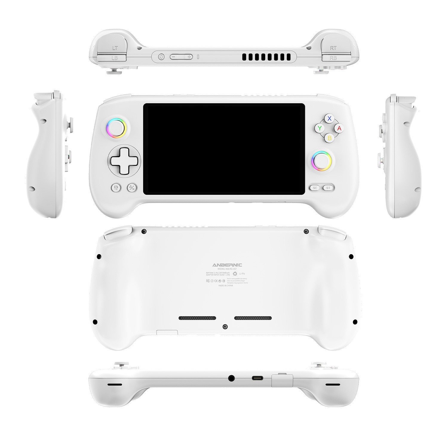 RG557 Android 14, 5.48-inch 12+256G Capacitive Joystick Handheld