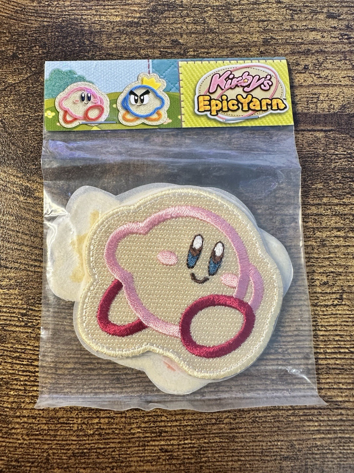 Kirby’s Epic Yarn Club Nintendo Patches Official and Unopened Kirby