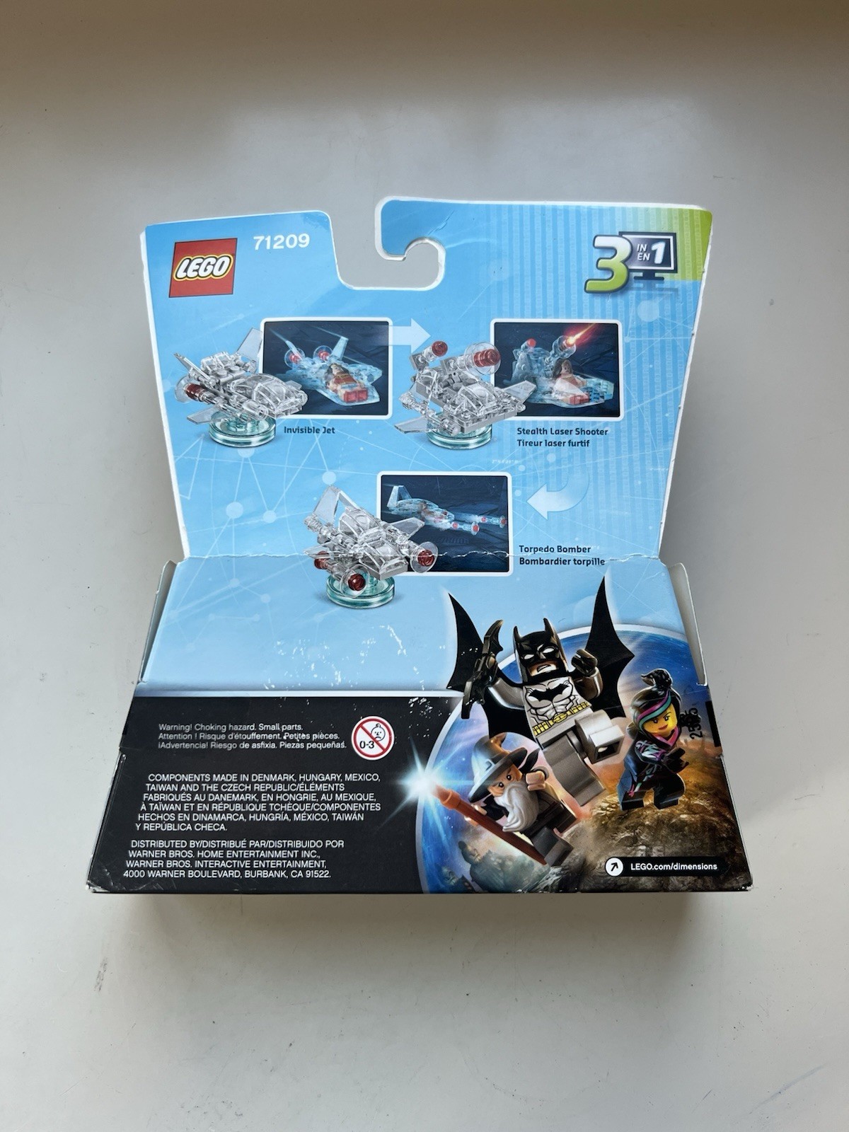LEGO Dimensions Wonder Woman Fun Pack 71209 Invisible Jet DC Comics