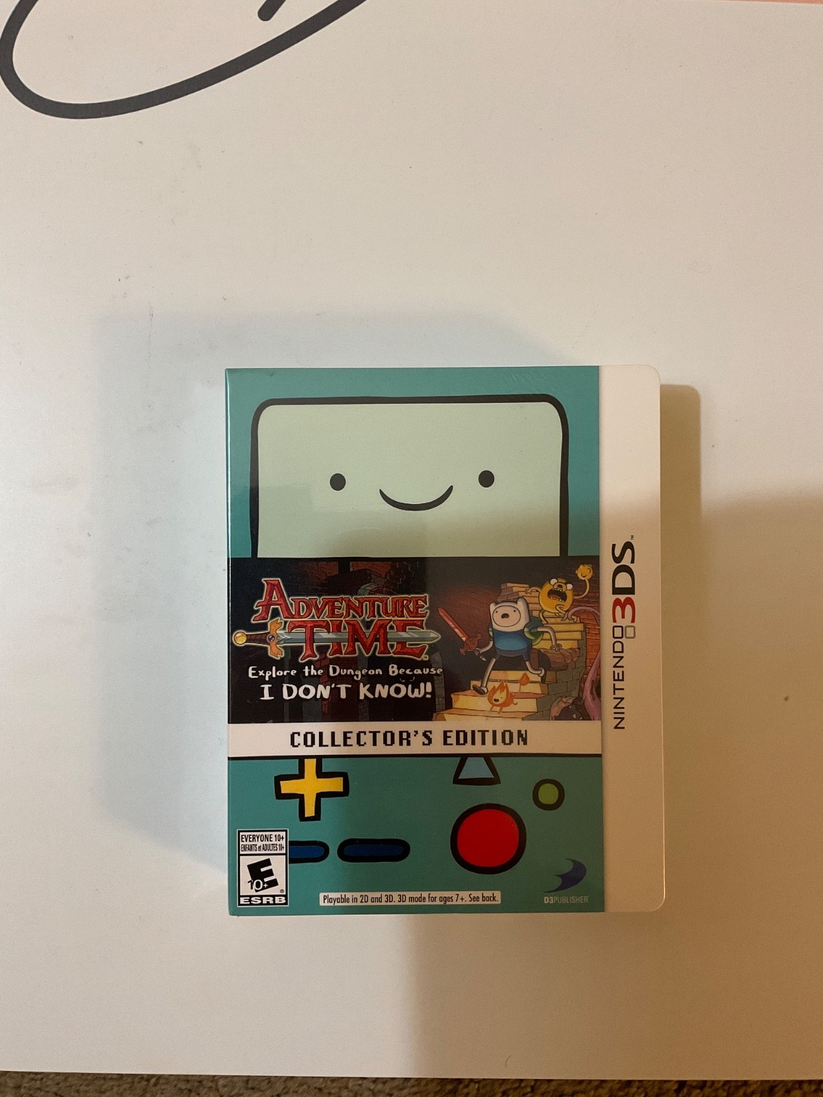ADVENTURE TIME EXPLORE THE DUNGEON BECAUSE I DON’T KNOW COLLECTOR’S EDITION 3DS