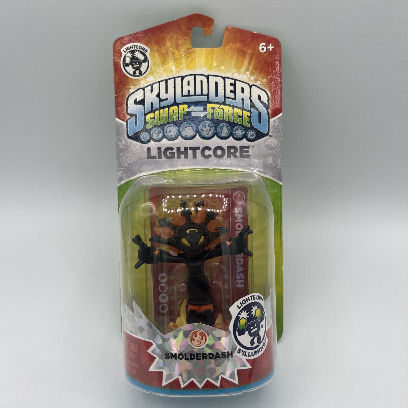 Skylanders Swap Force Smolderdash New Figure Lightcore 2013 Lights Up!