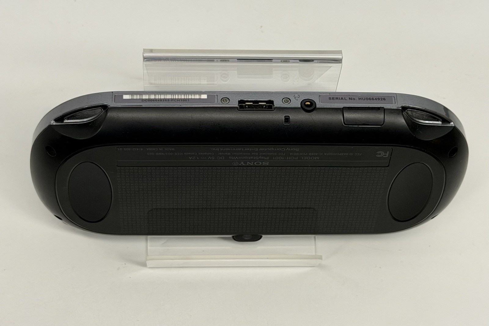 Sony PlayStation PS Vita PCH-1001 W/ Charging Cable OLED Black