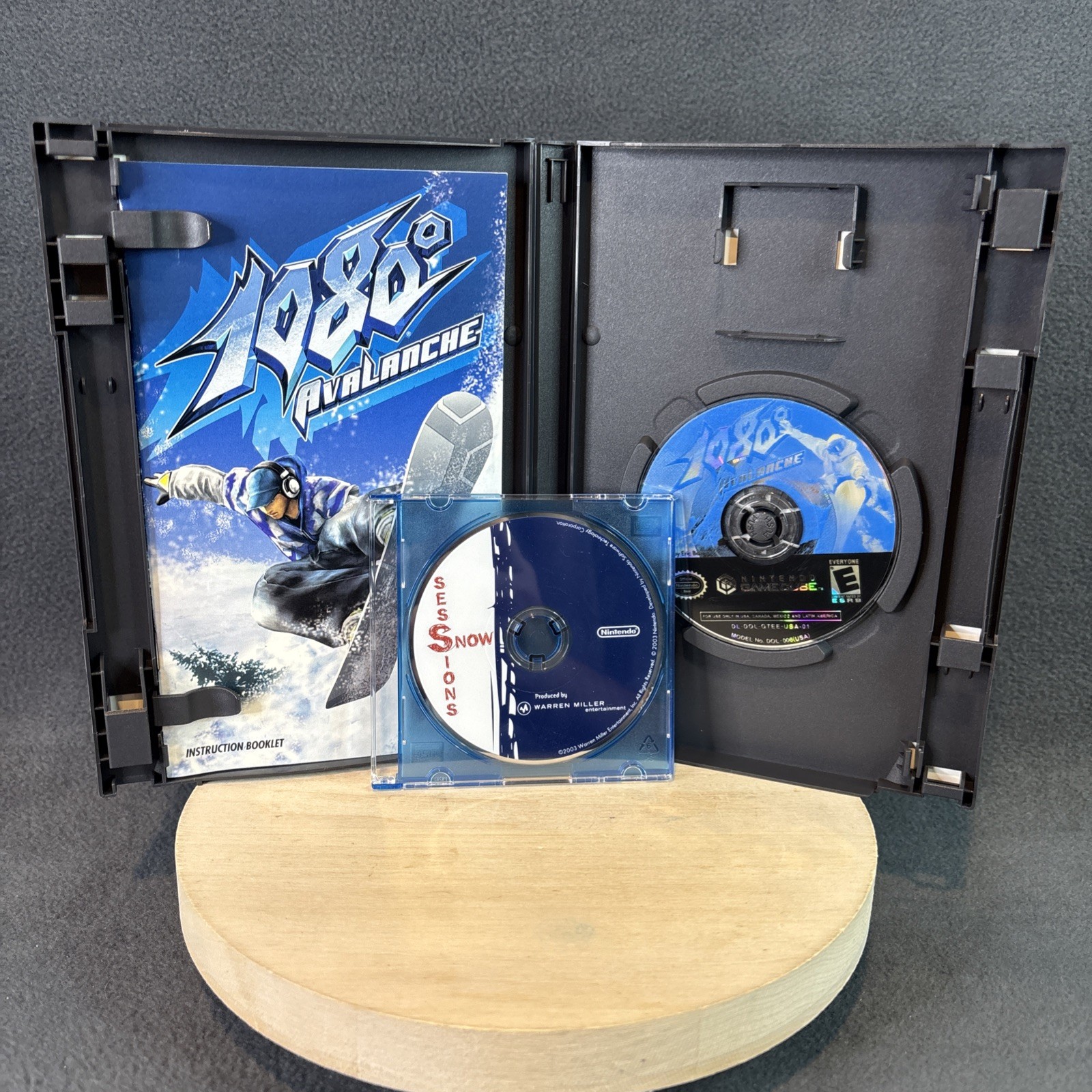 Nintendo GameCube – 1080° Avalanche w/ Bonus DVD – Complete/CIB – Refurbished, E