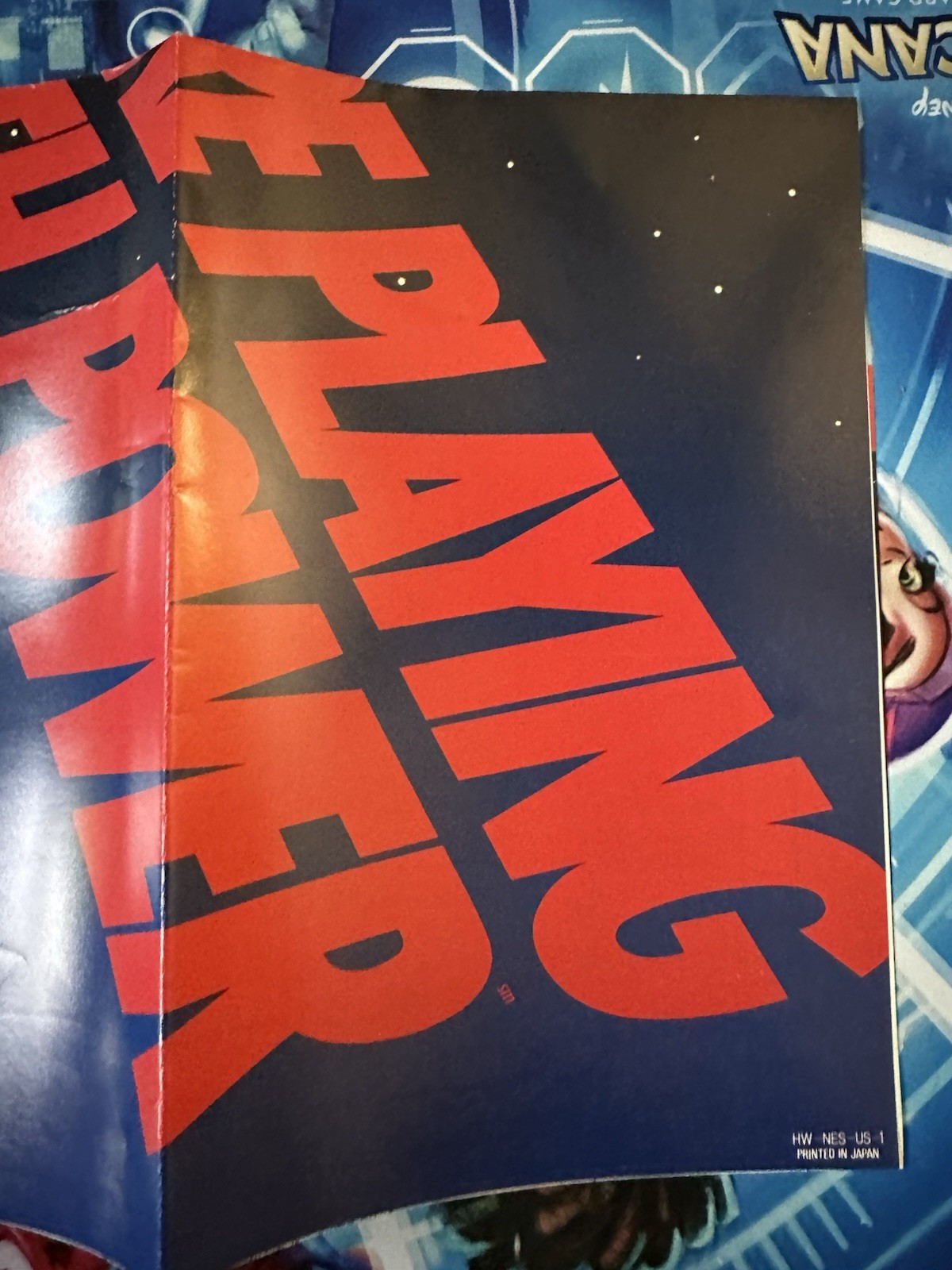 NINTENDO “Now You’re Playing POWER” Game 1990 Promo Fold-Out Insert