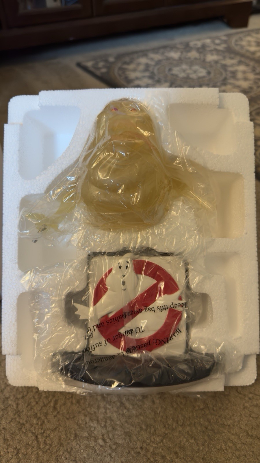 Ghostbusters Video Game Slimer Statue Steve Johnson 2009 COA LE 6500