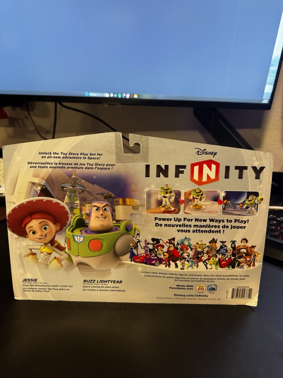 Disney Infinity Toy Story Play Set Jessie & Buzz Lightyear Character Figure Pack